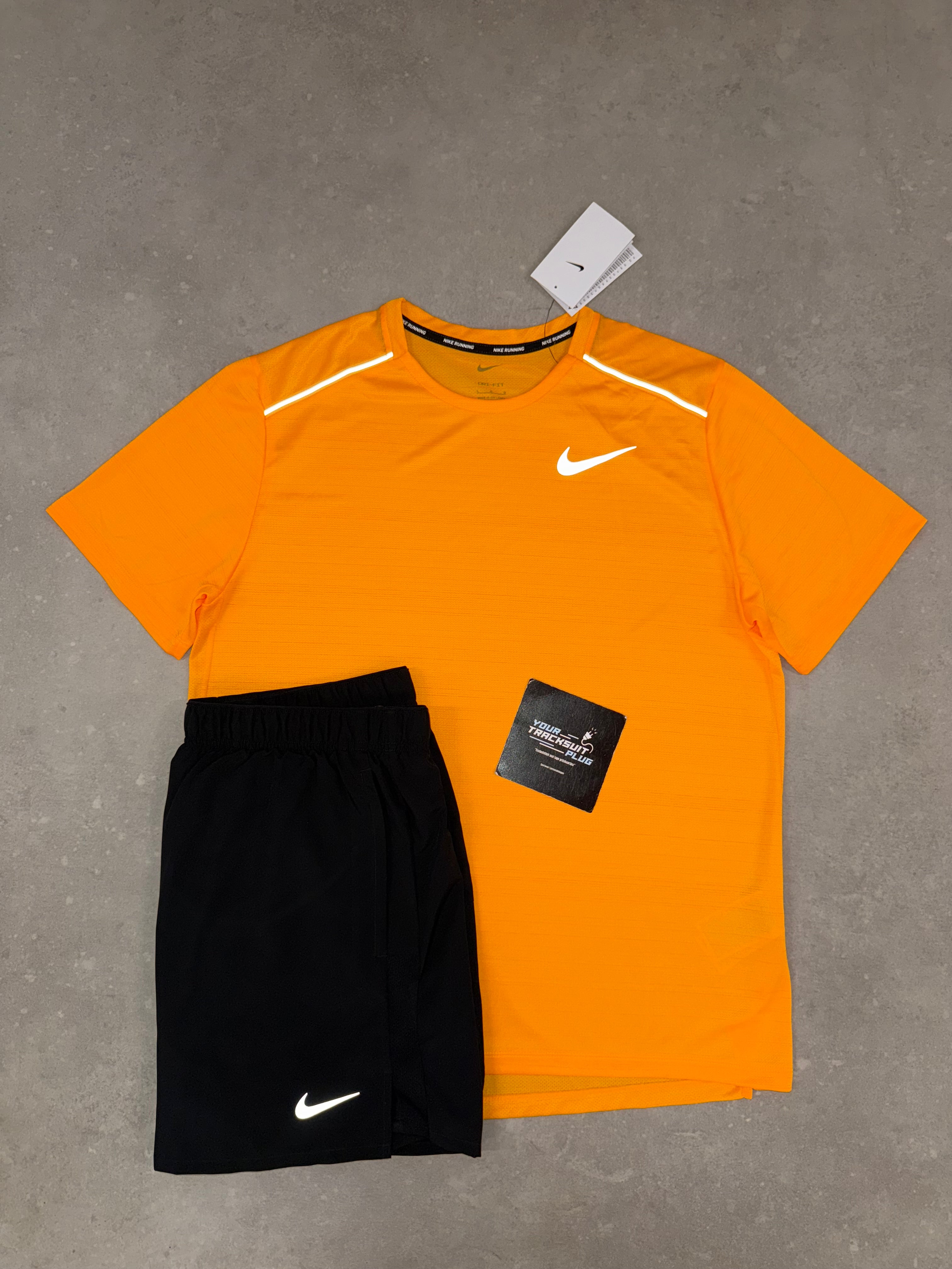 NIKE MILER ORANGE & BLACK // SUMMER SET