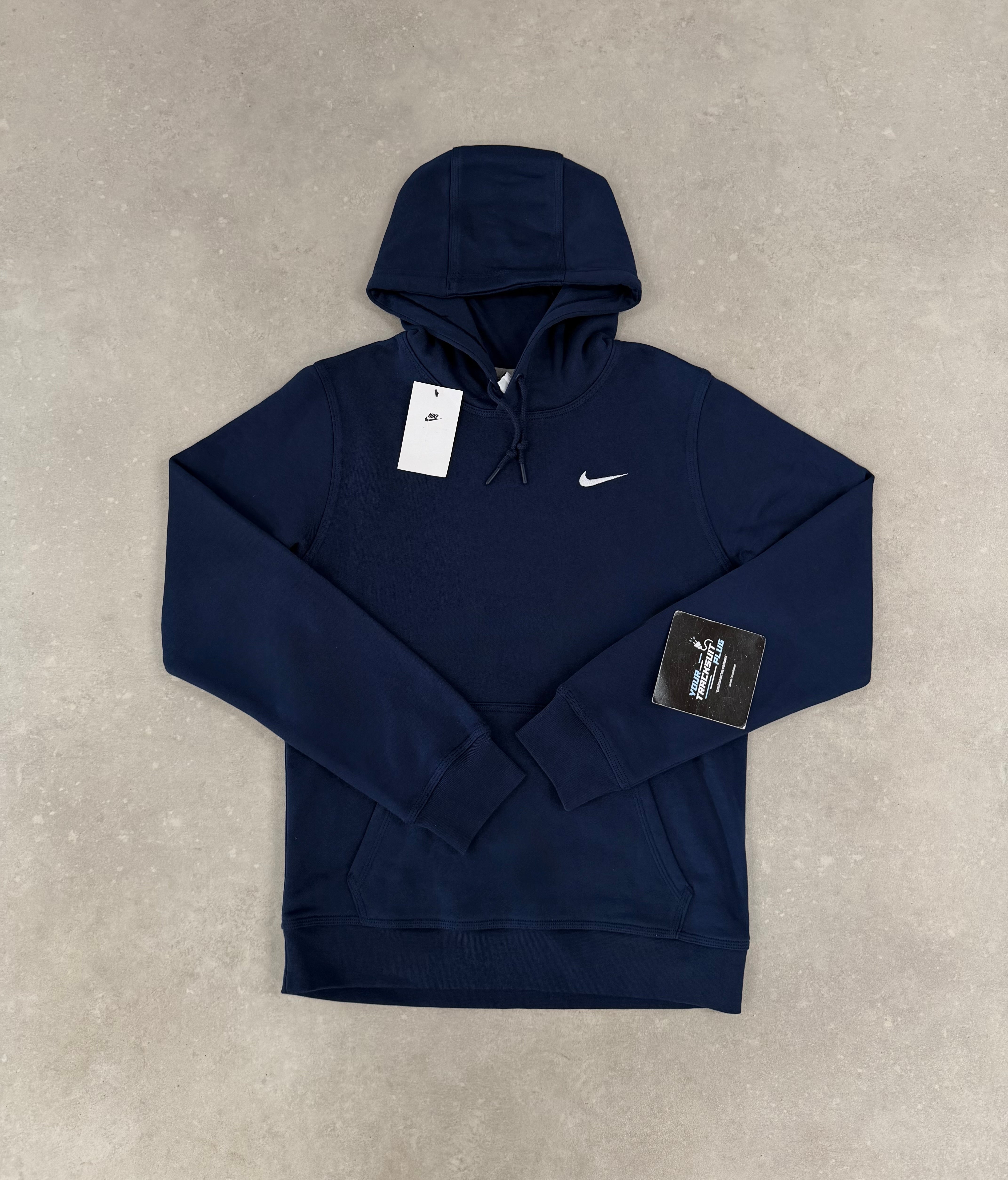 NIKE FLEECE HOODY TRACKSUIT BLUE