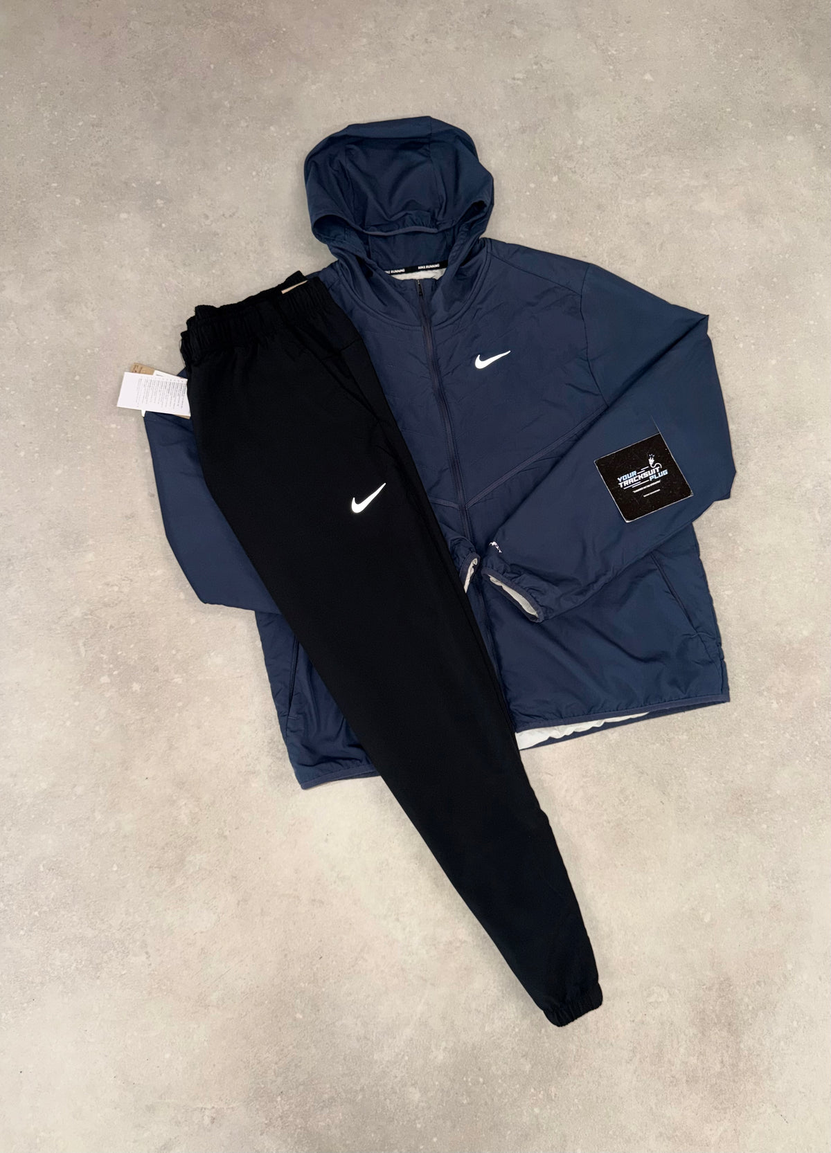 NIKE NAVY BLUE & BLACK TRACKSUIT // EXCLUSIVE EDITION
