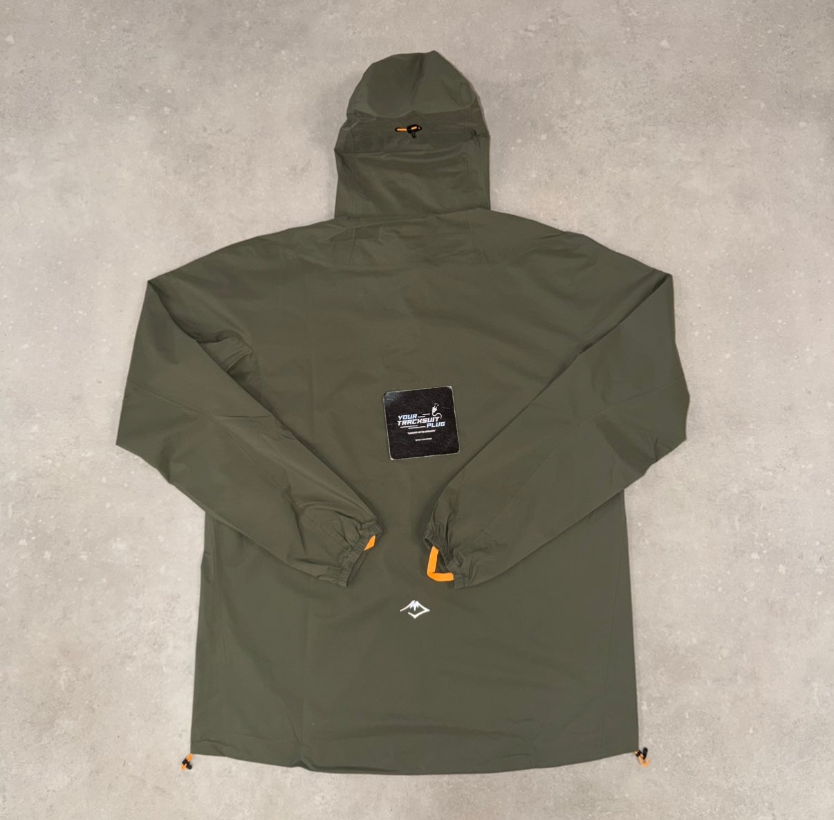ASICS SOFT-SHELL KAKI GREEN JACKET
