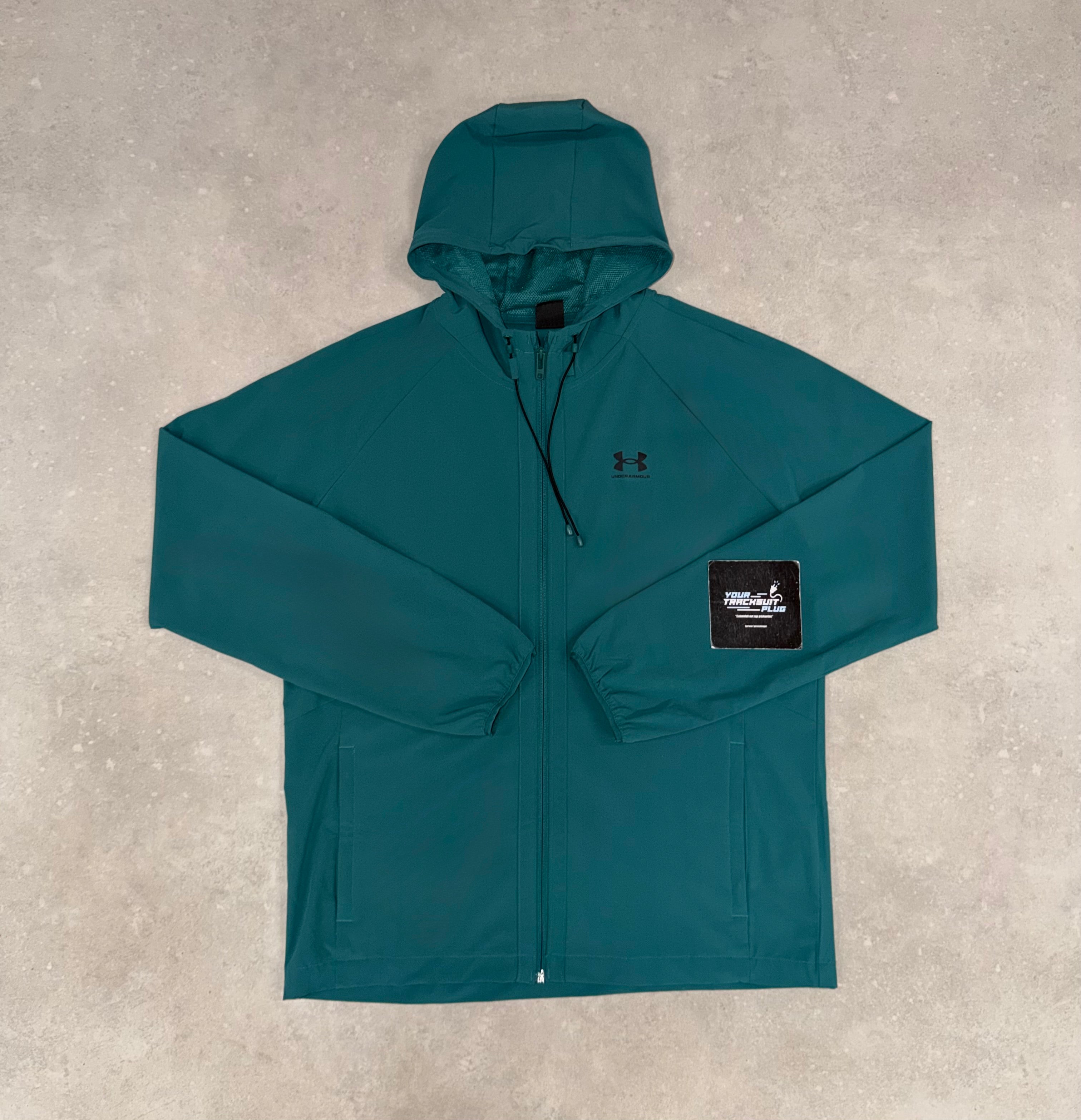 UNDER ARMOUR TRACKSUIT GREEN // THE LATEST