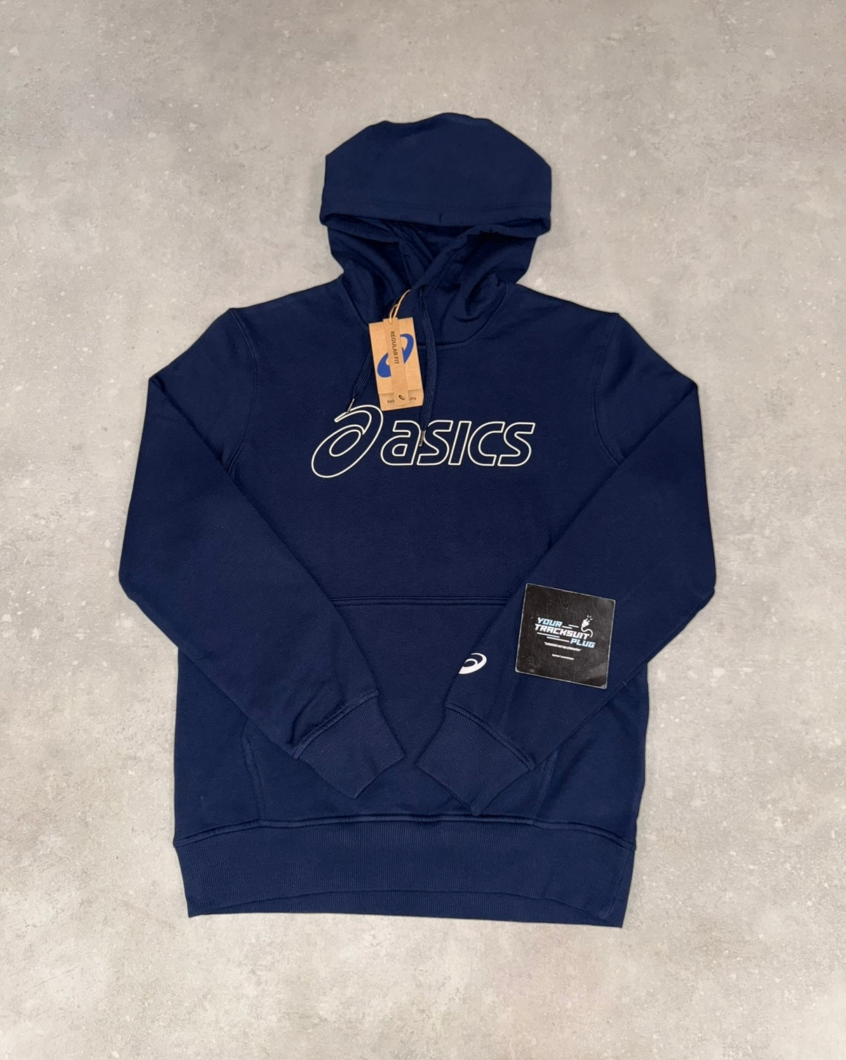 ASICS TRACKSUIT NAVY BLUE