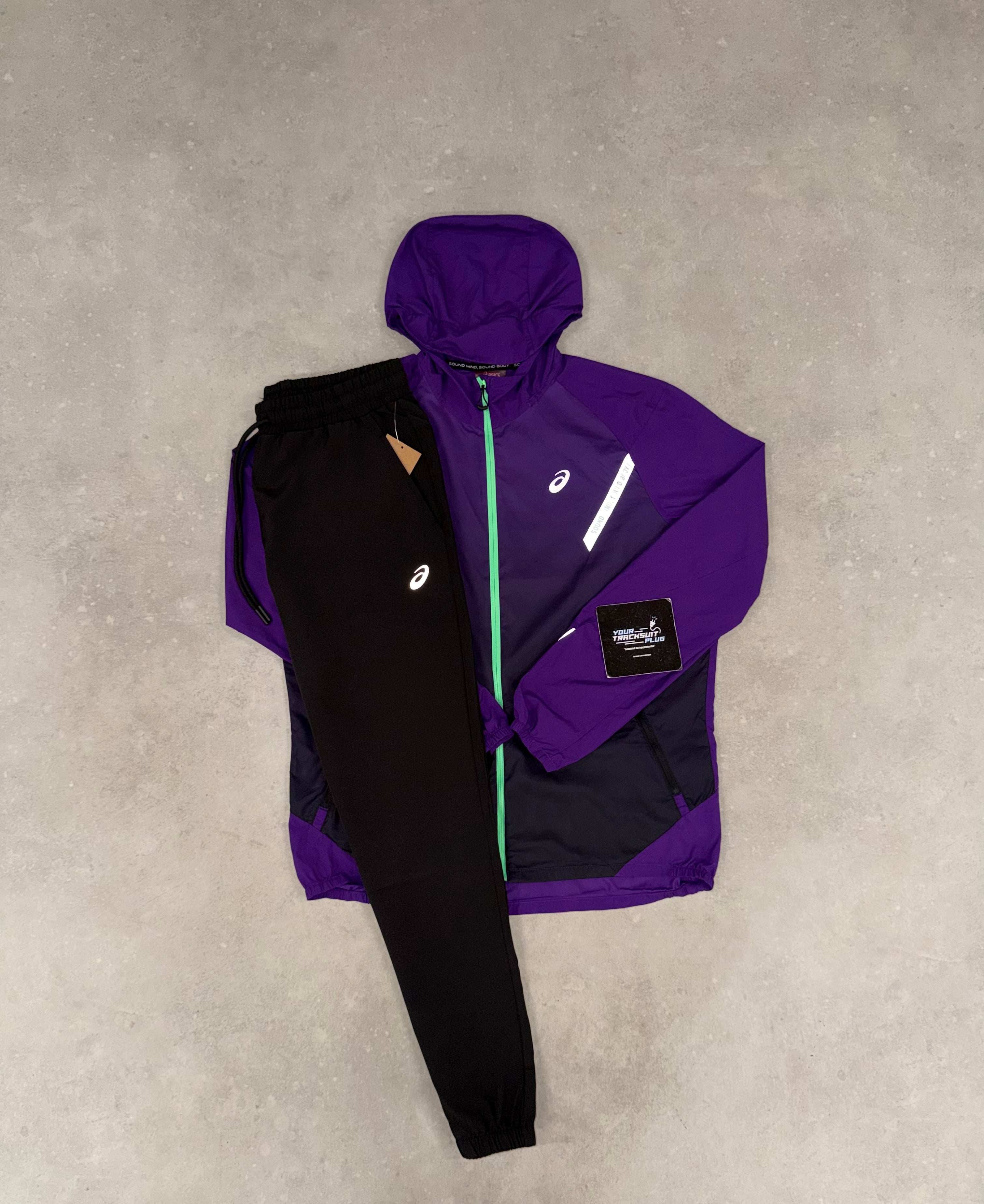 ASICS LITE SHOW PURPLE TRACKSUIT // MOST EXCLUSIVE