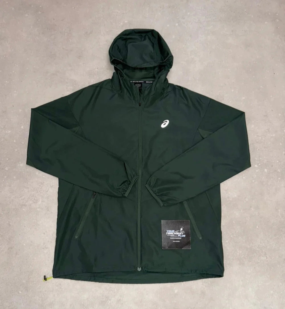 ASICS TRACKSUIT GREEN // VERY EXCLUSIVE