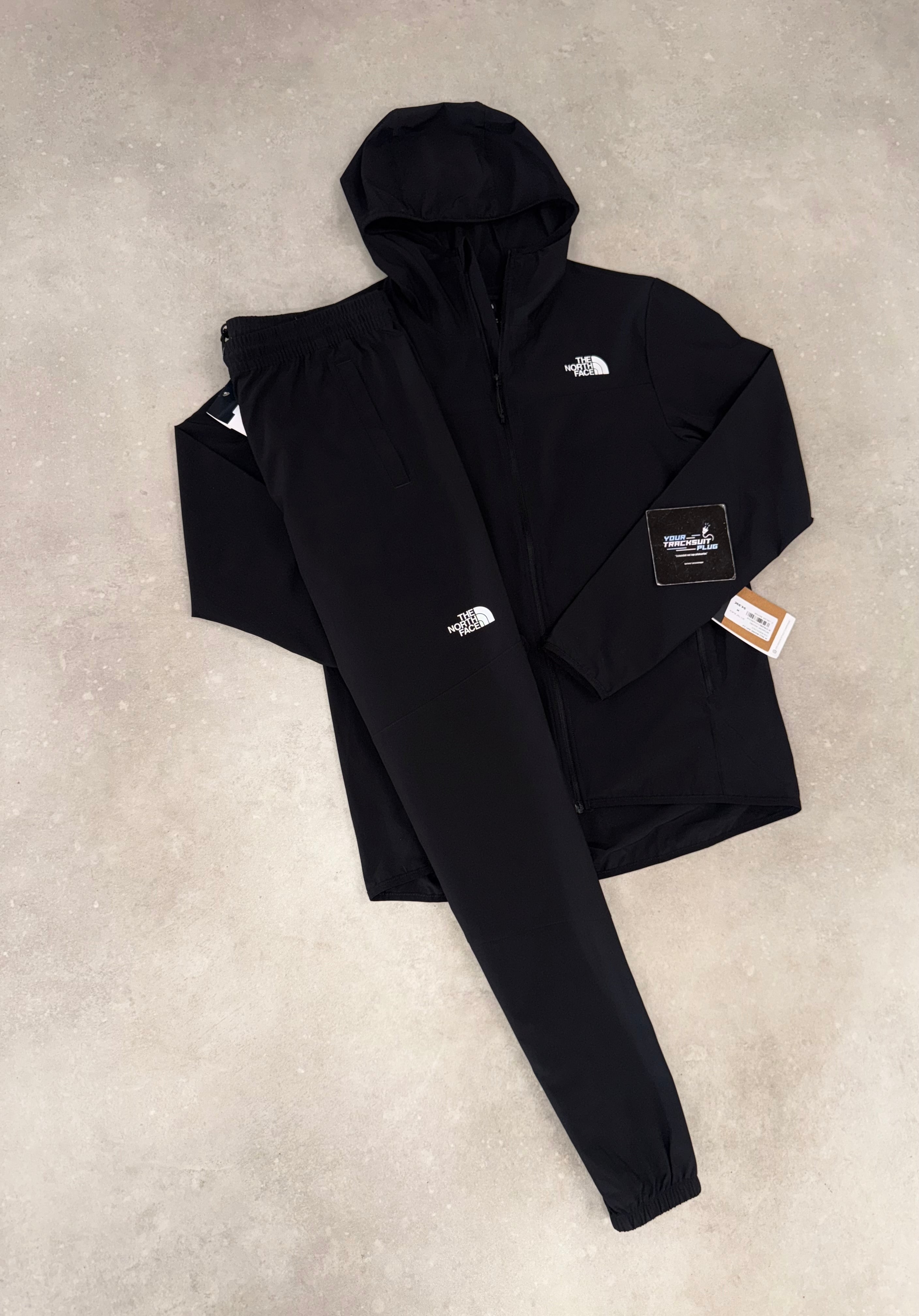 NORTH FACE TRACKSUIT BLACK // THE LATEST