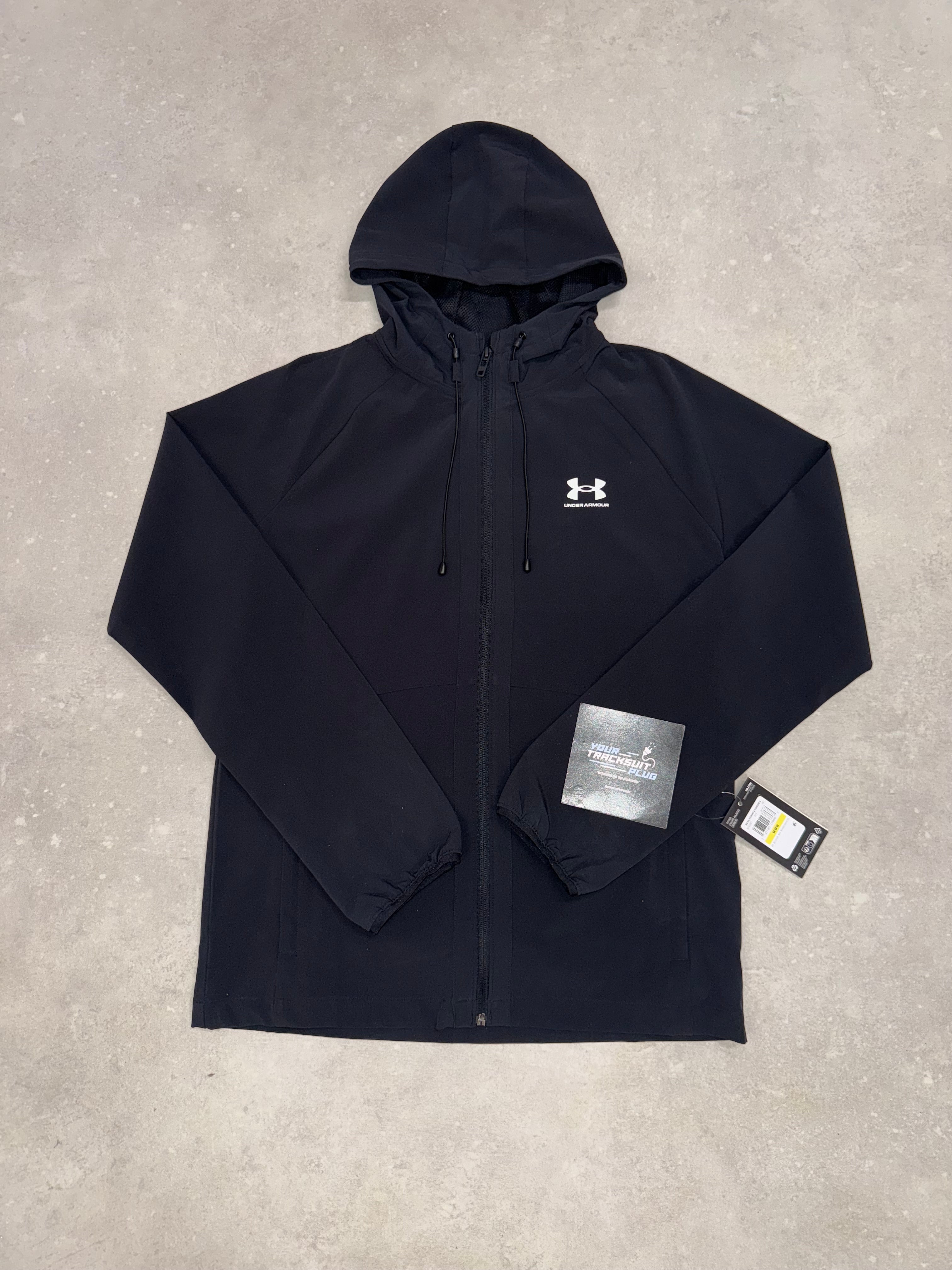 UNDER ARMOUR TRACKSUIT BLACK