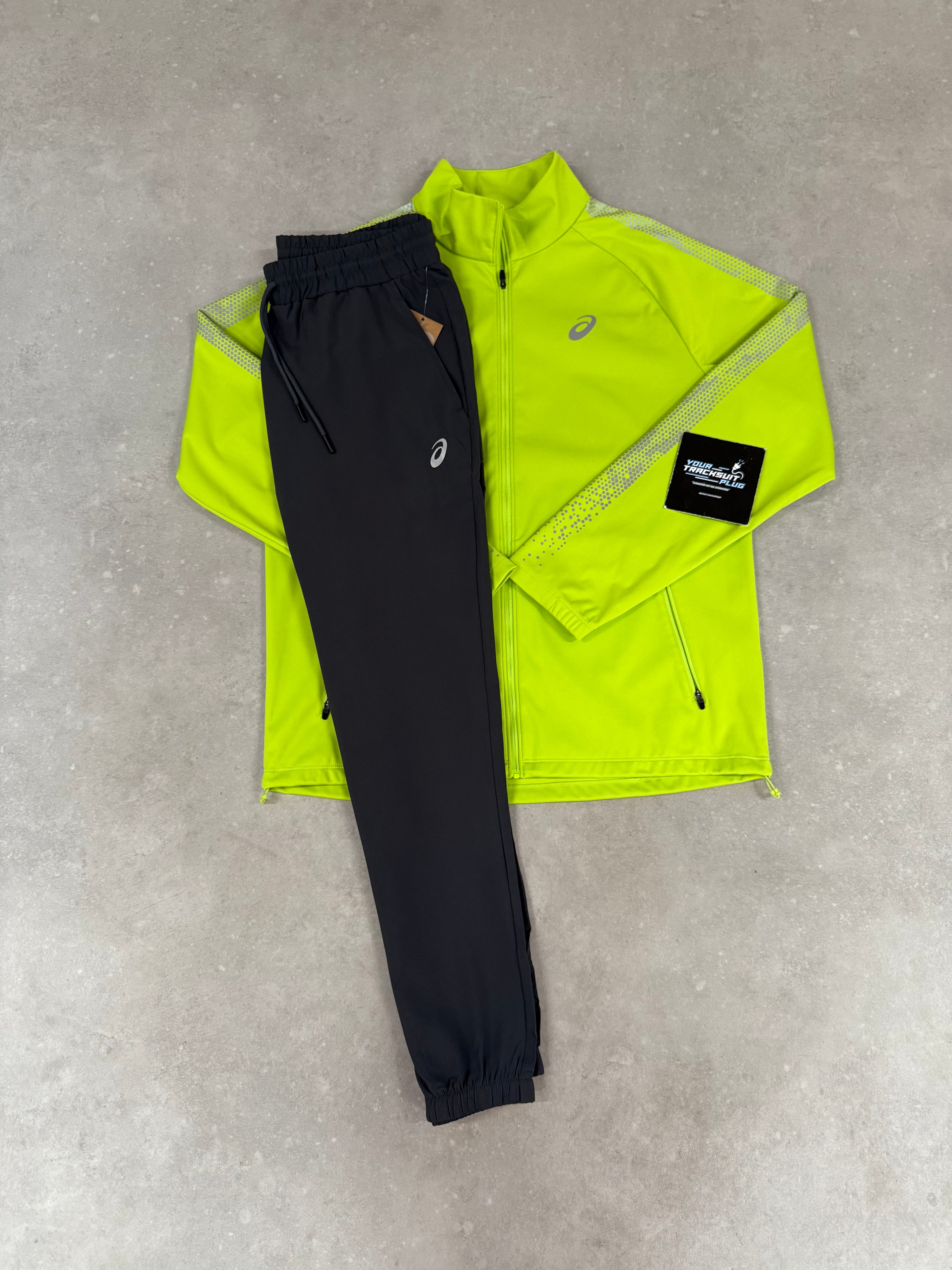 ASICS SOFT-SHELL LIME/ GREEN & BLACK // VERY EXCLUSIVE