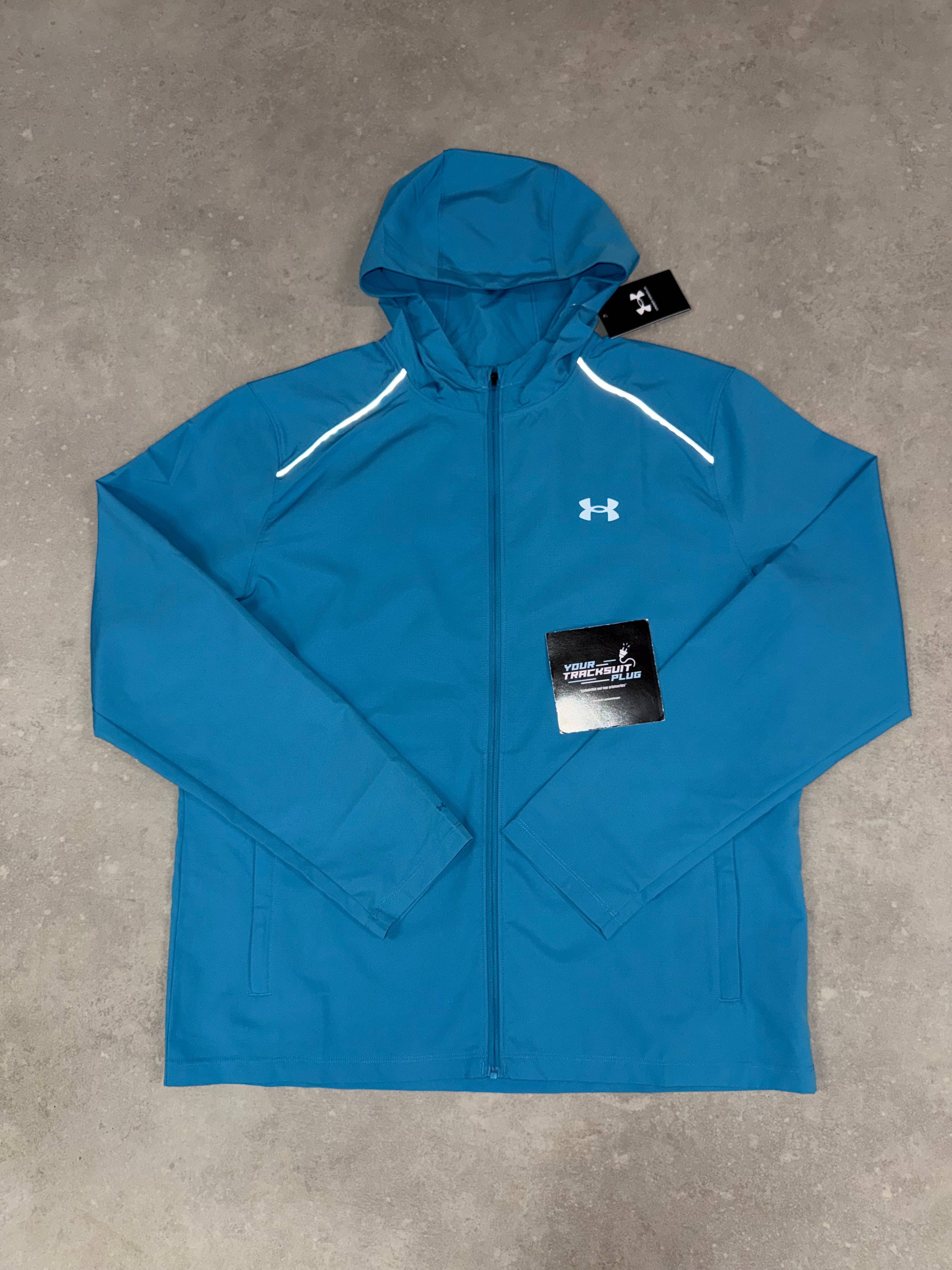 UNDER ARMOUR TRACKSUIT BLUE & GREY
