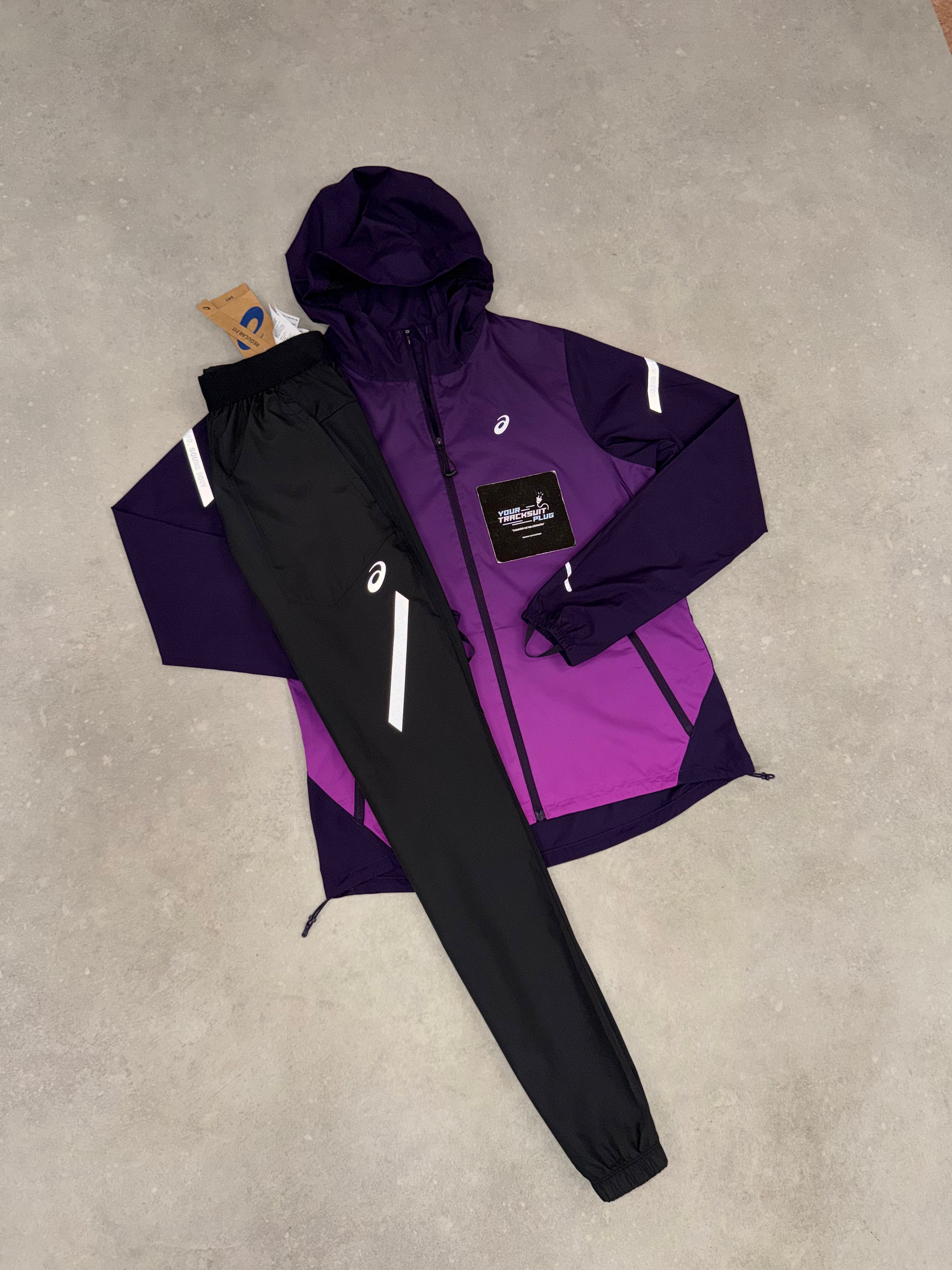 ASICS LITE SHOW PURPLE TRACKSUIT // MOST EXCLUSIVE