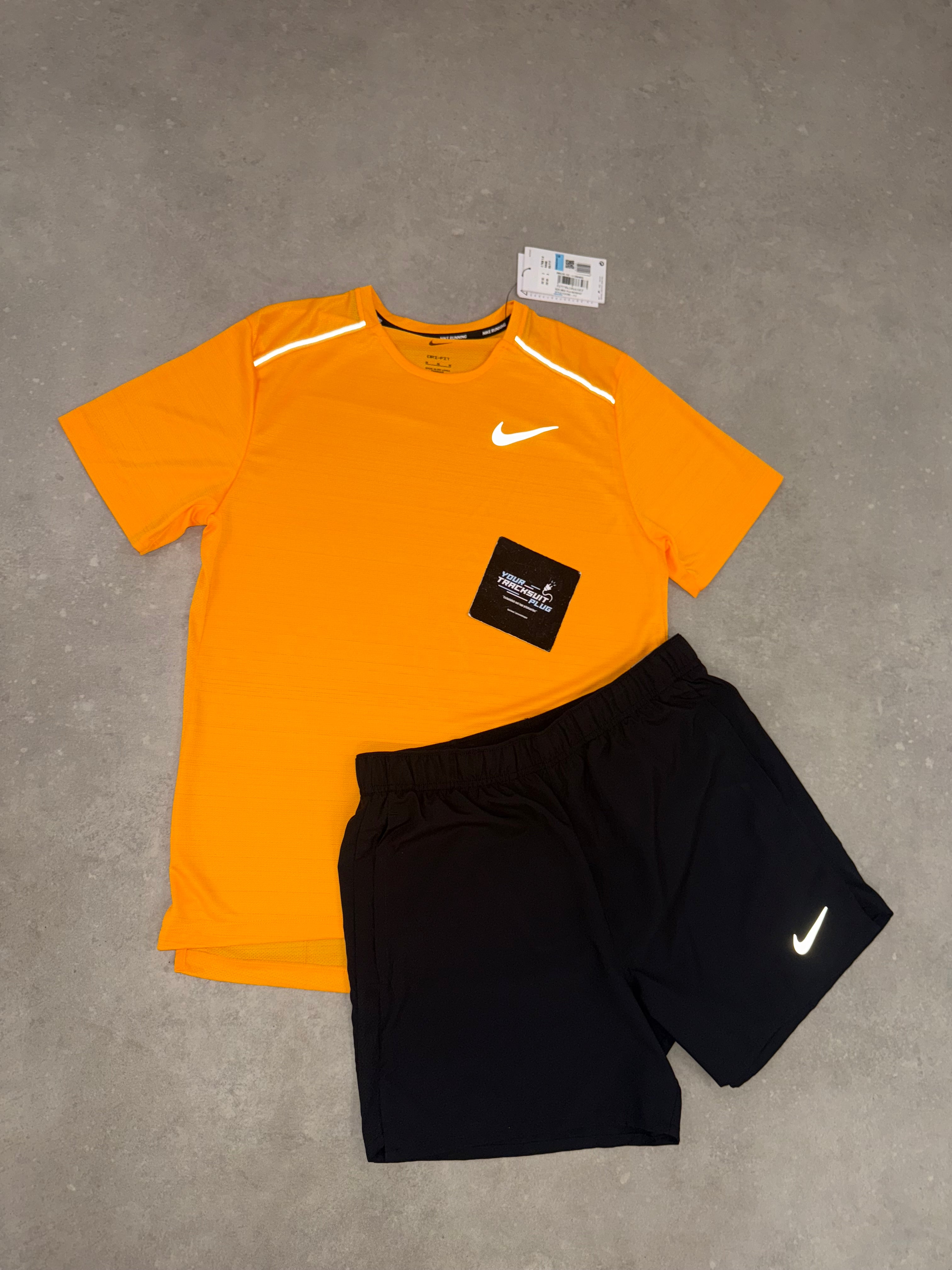NIKE MILER ORANGE & BLACK // SUMMER SET