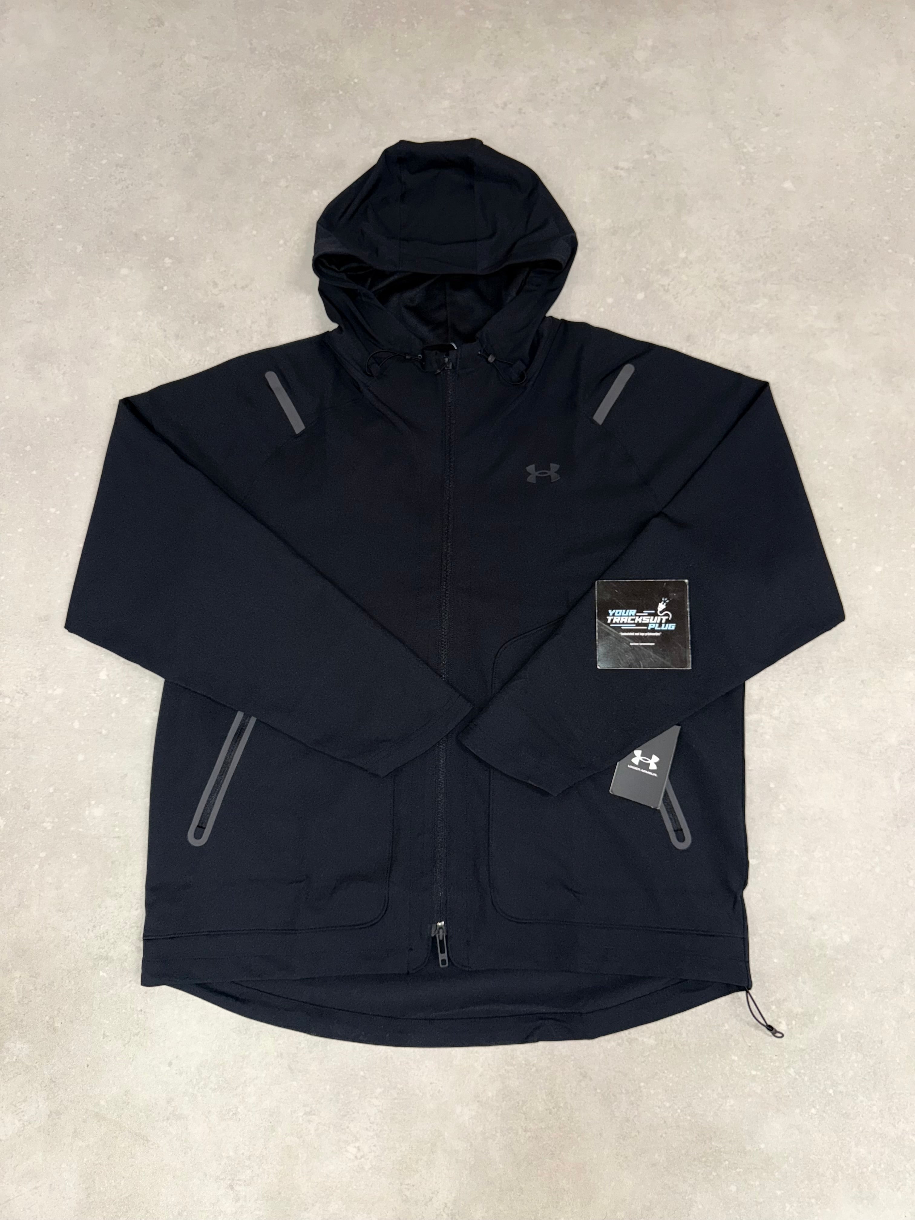 UNDER ARMOUR TRACKSUIT // BLACK & GREY