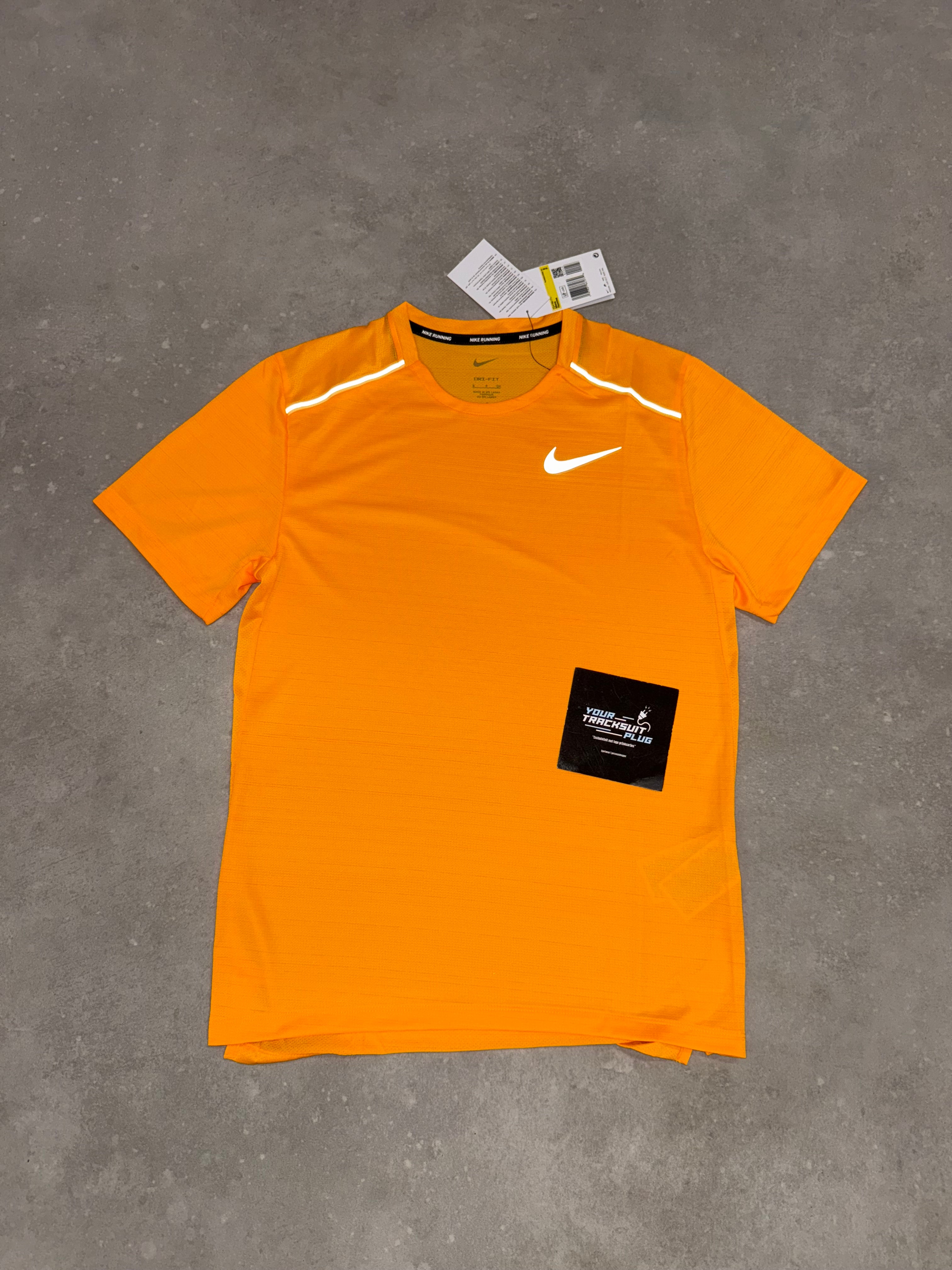 NIKE MILER ZOMER SET ORANGE & BLACK