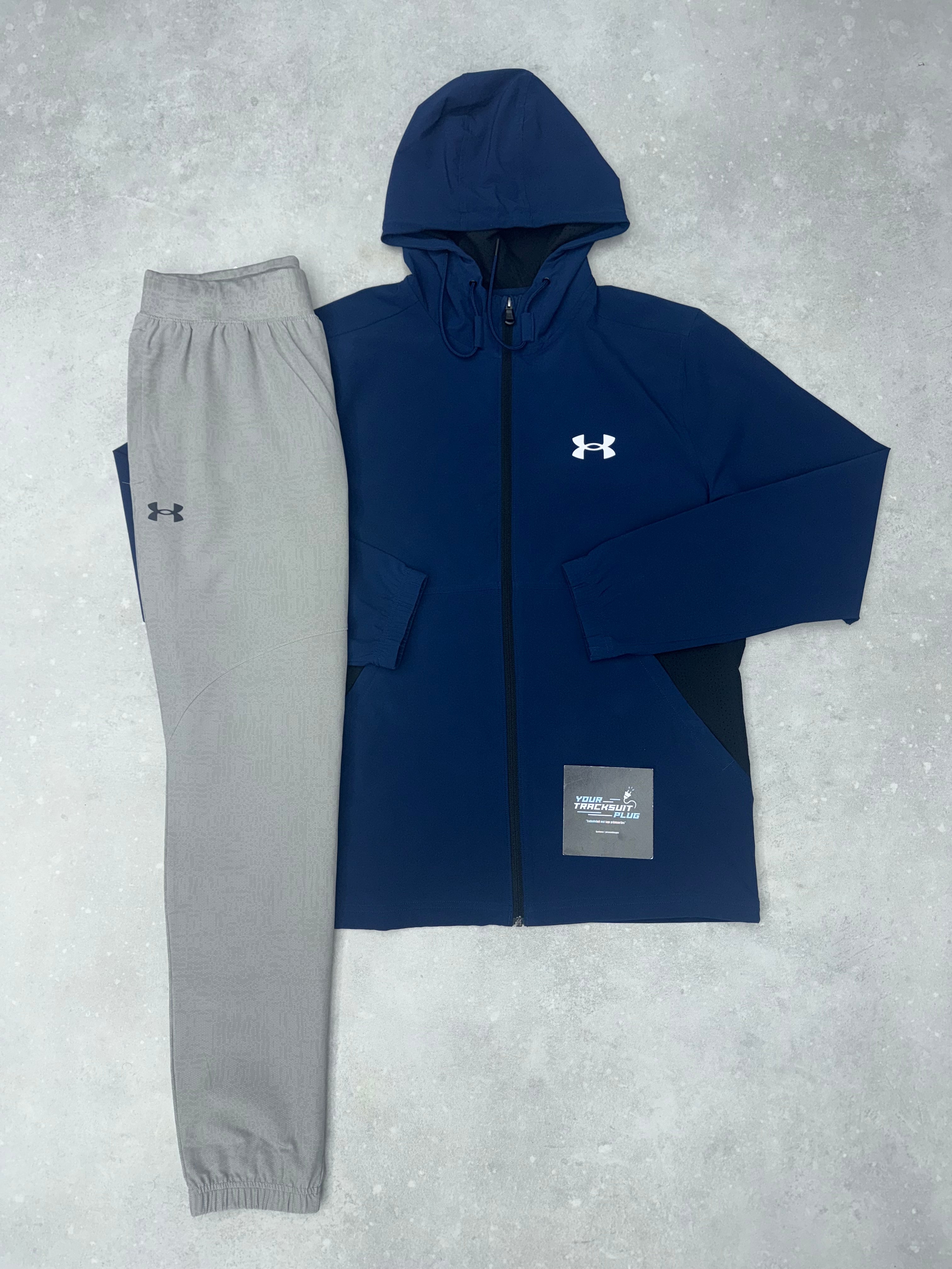 UNDER ARMOUR BLUE TRACKSUIT // EXCLUSIVE