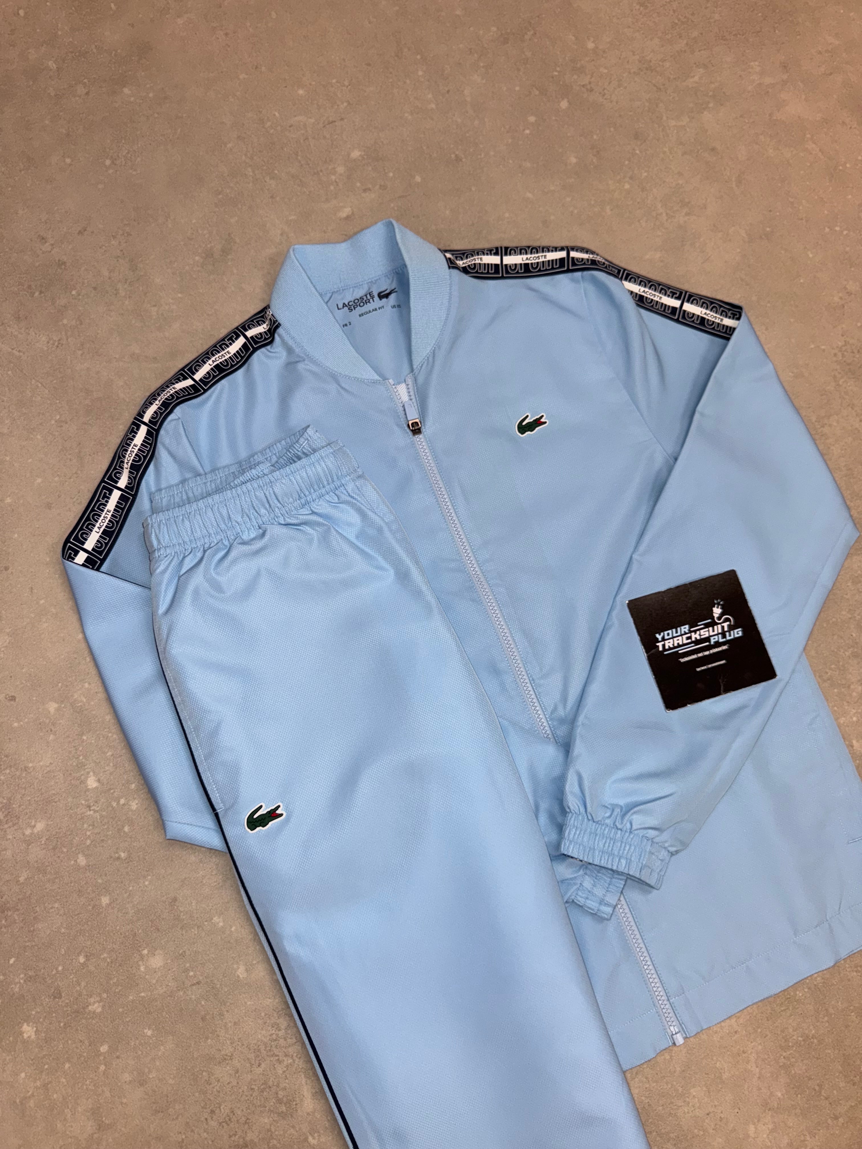 LACOSTE TRACKSUIT // LIMITED EDITION BLUE