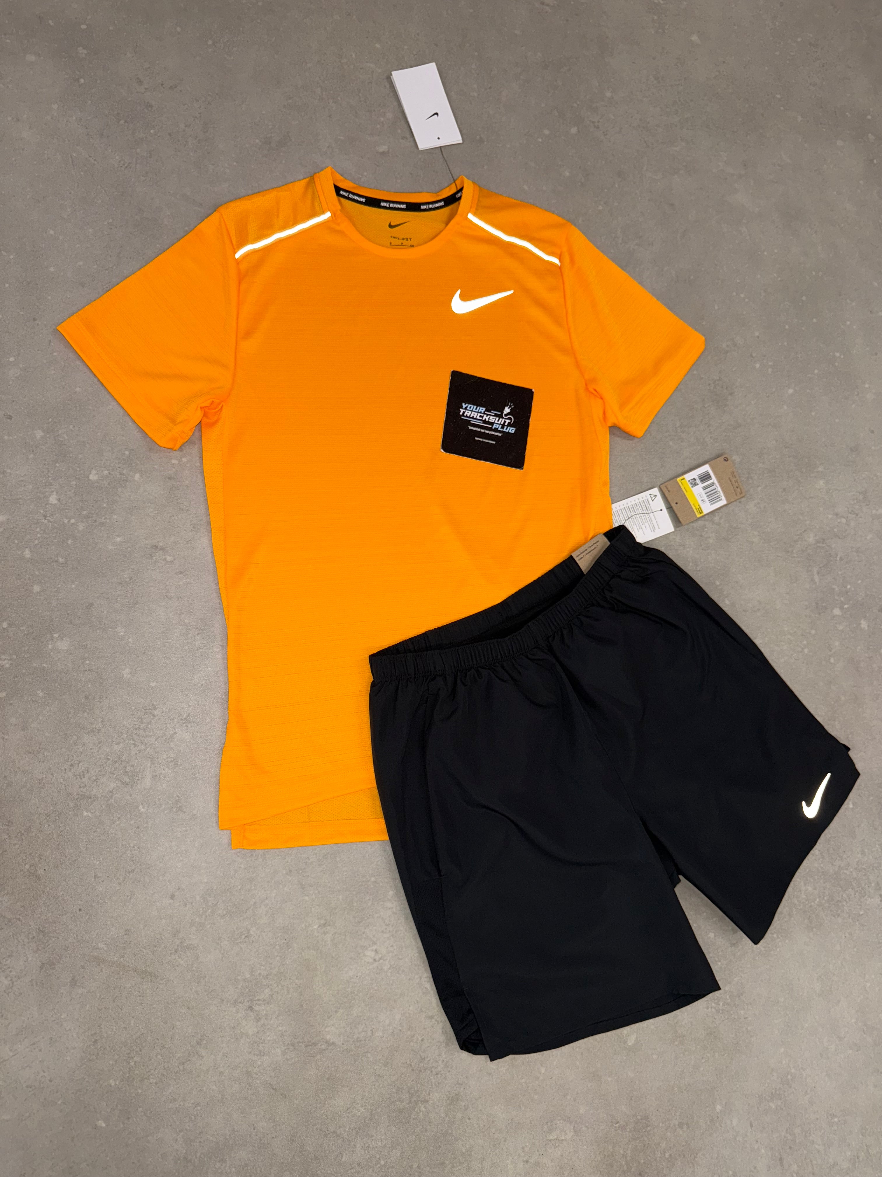 NIKE MILER ORANGE & BLACK // SUMMER SET