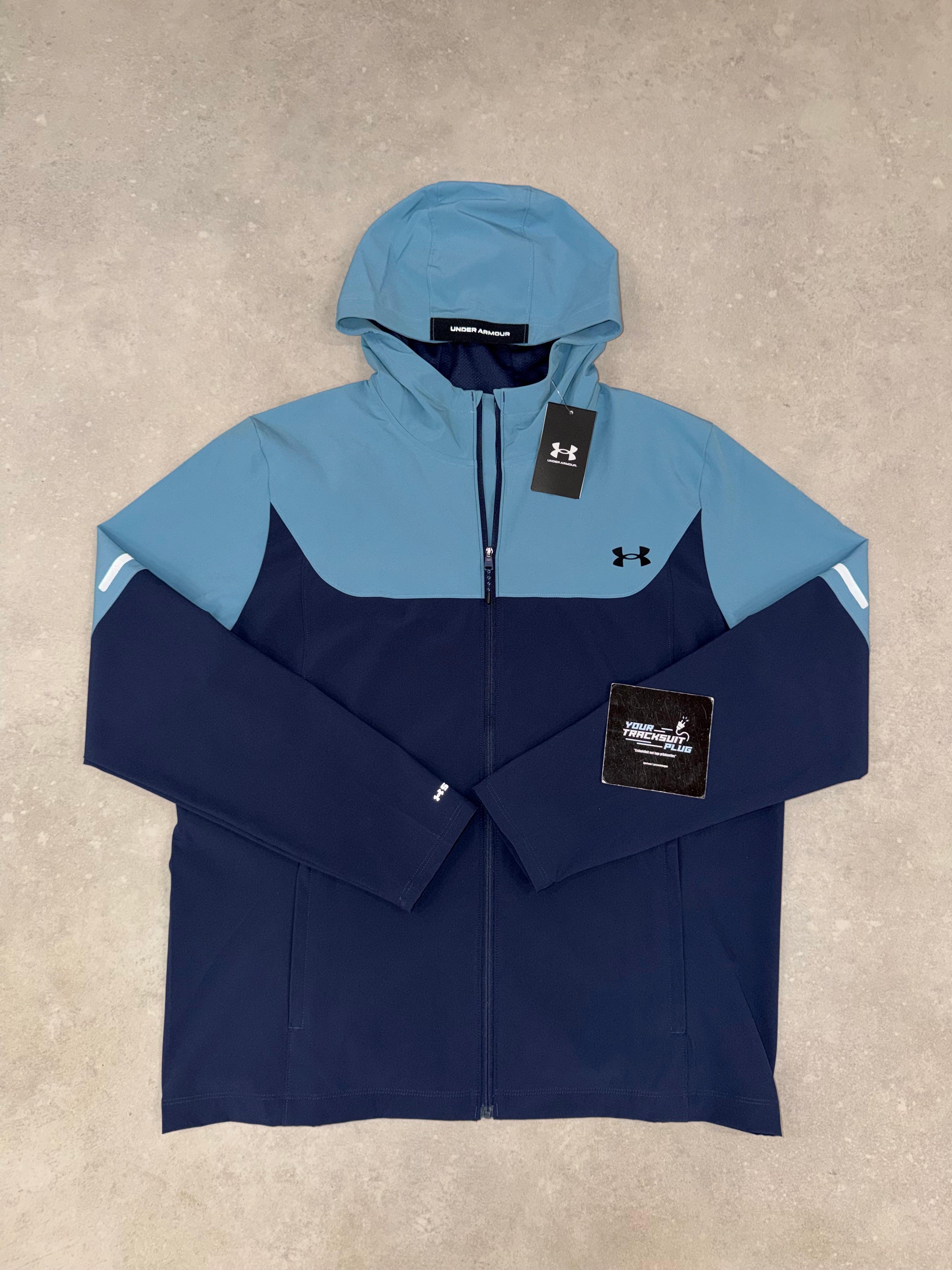UNDER ARMOUR TRACKSUIT BLUE & BLACK