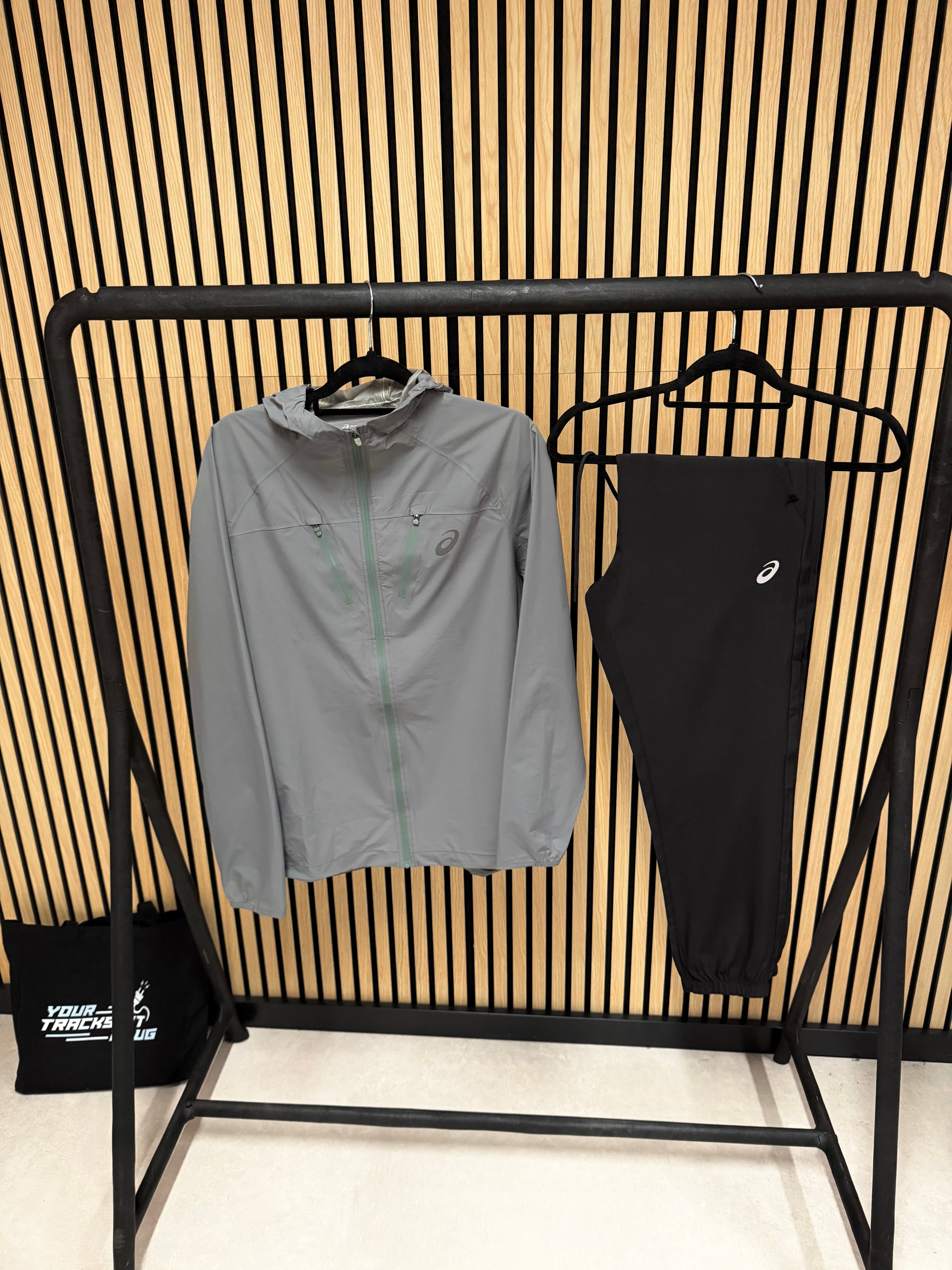ASICS GREEN // GREY TRACKSUIT // VERY VERY EXCLUSIVE