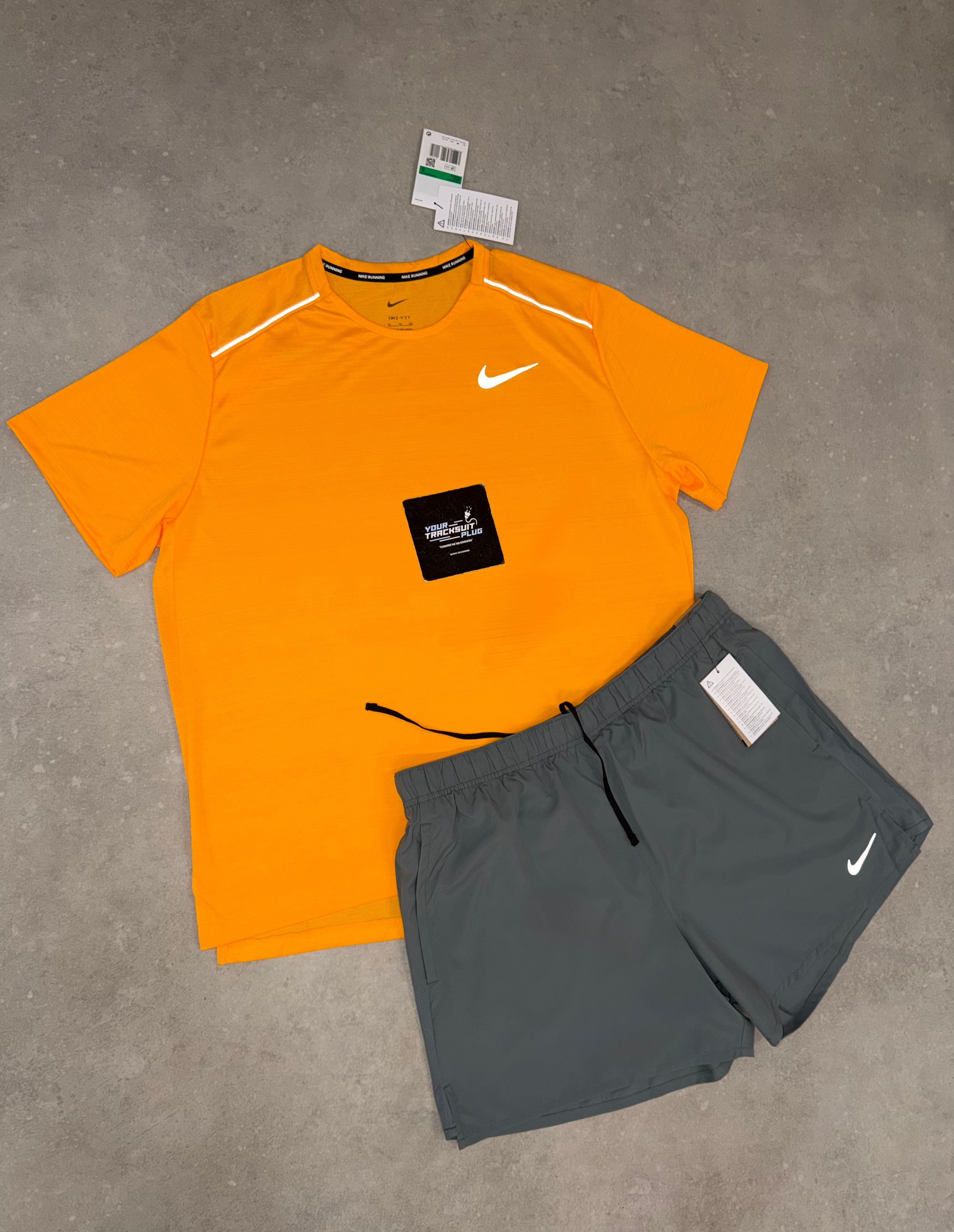 NIKE MILER ORANGE & GREY // SUMMER SET