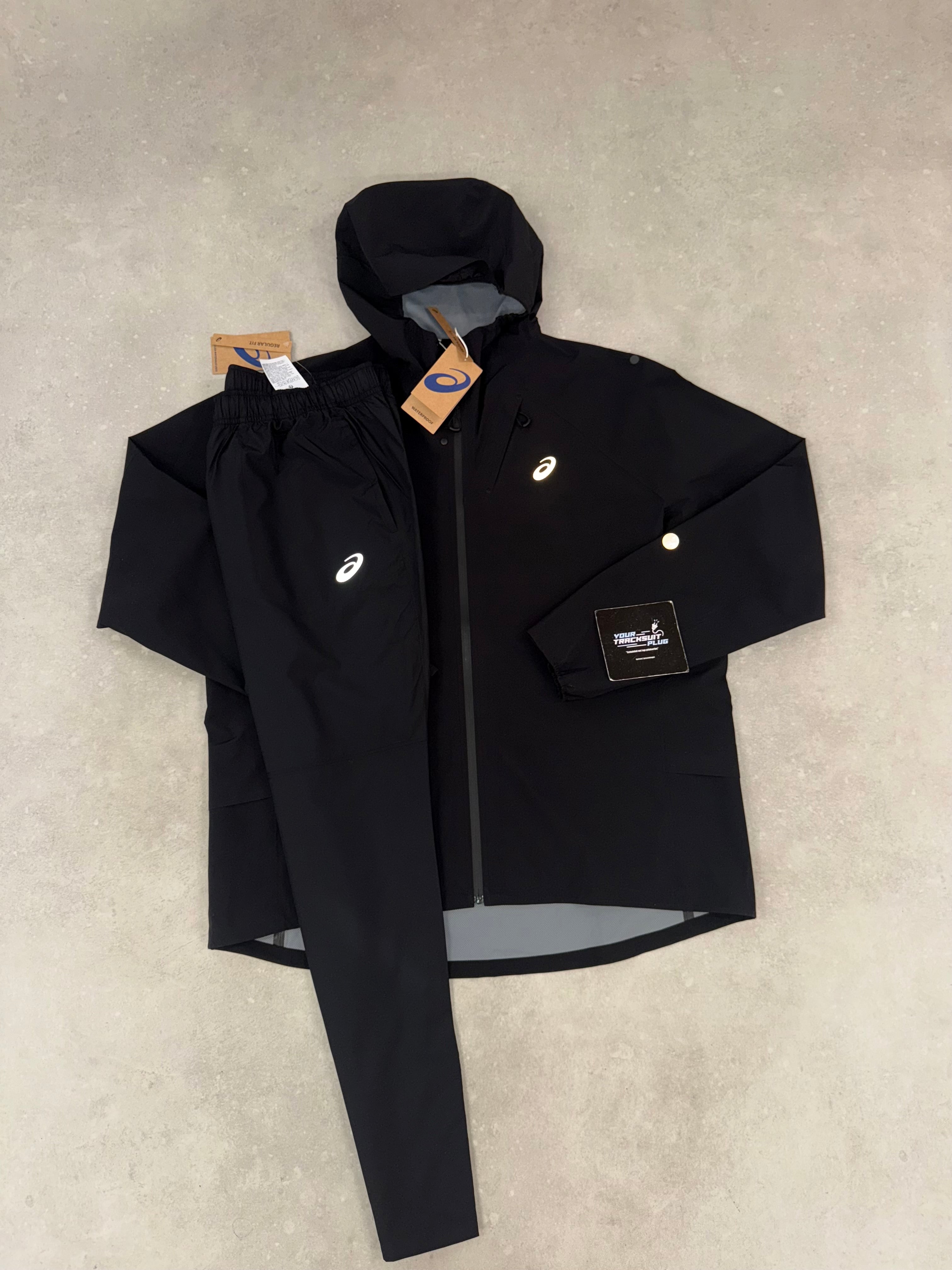 ASICS SOFT-SHELL TRACKSUIT BLACK // LIMITED EDITION