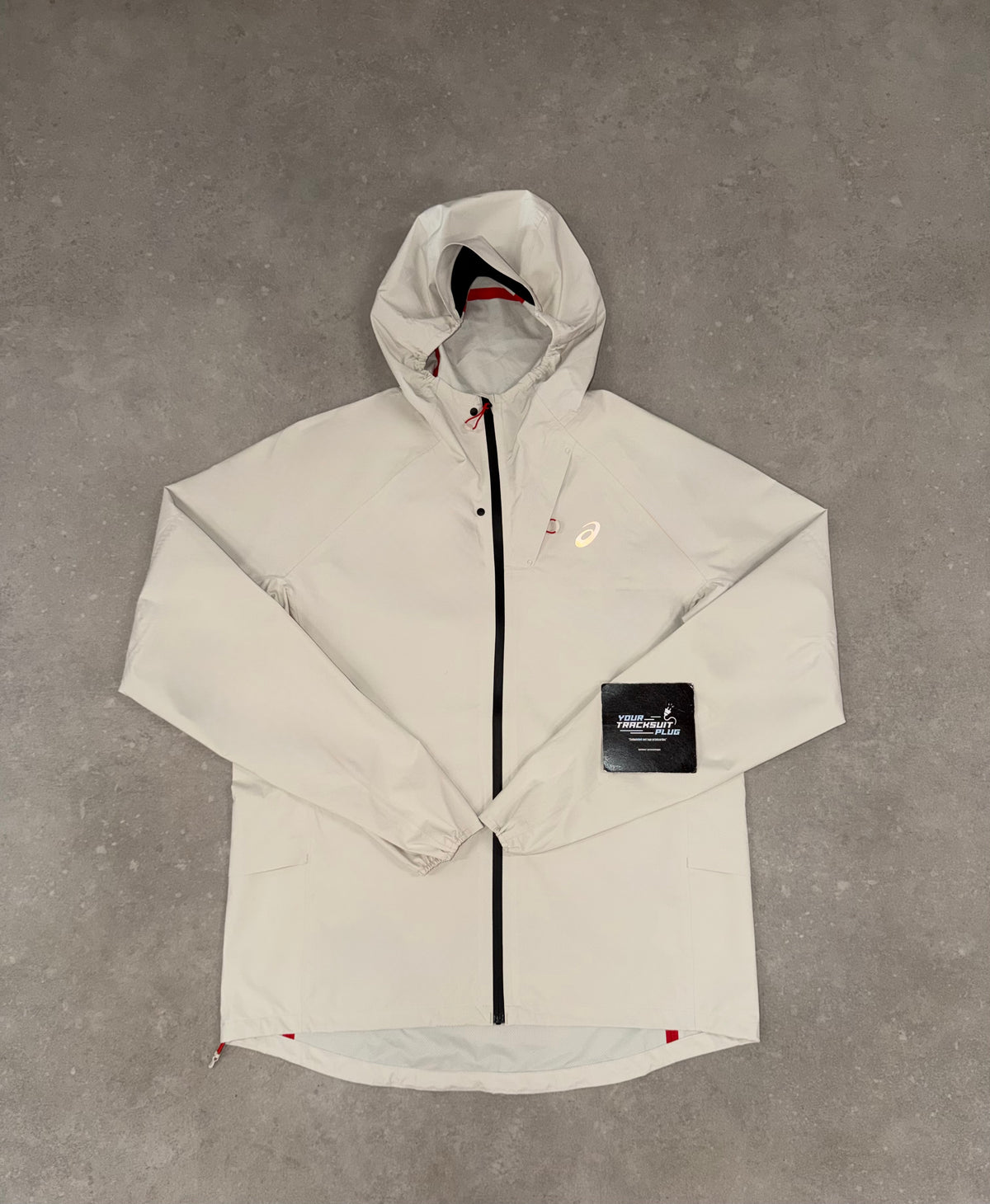 ASICS SOFT-SHELL CRÈME & GREY TRACKSUIT // EXCLUSIVE EDITION