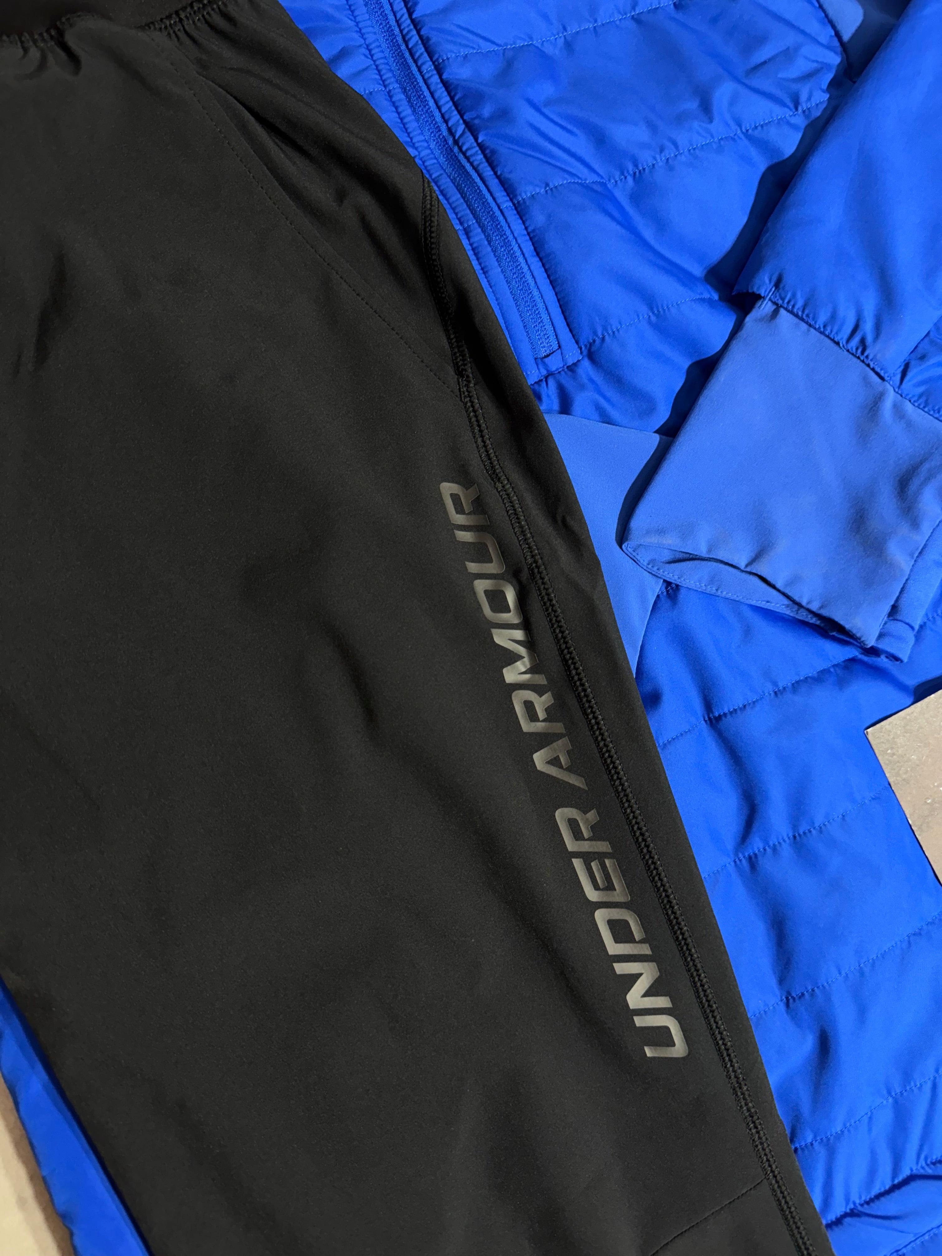 UNDER ARMOUR TRACKSUIT // EXCLUSIVE BLUE & BLACK