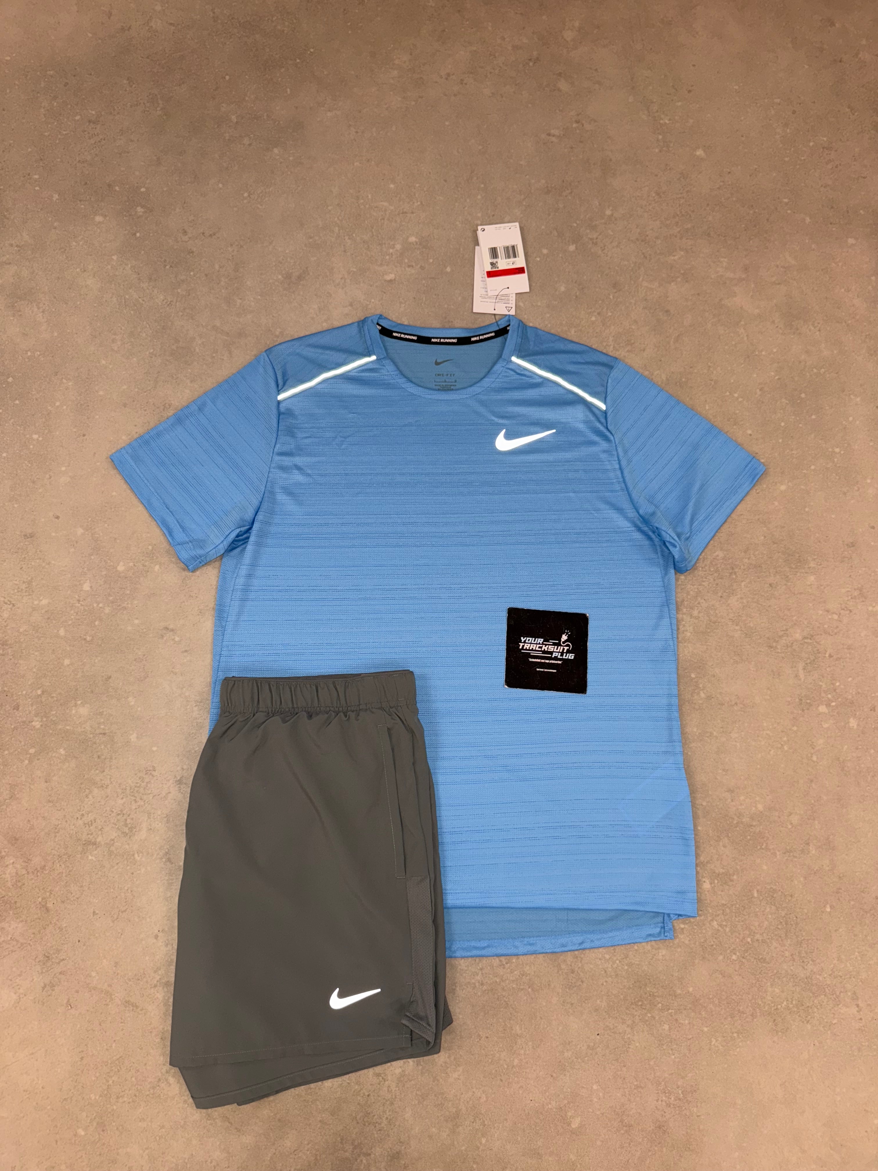 NIKE MILER BLUE & GREY // SUMMER SET