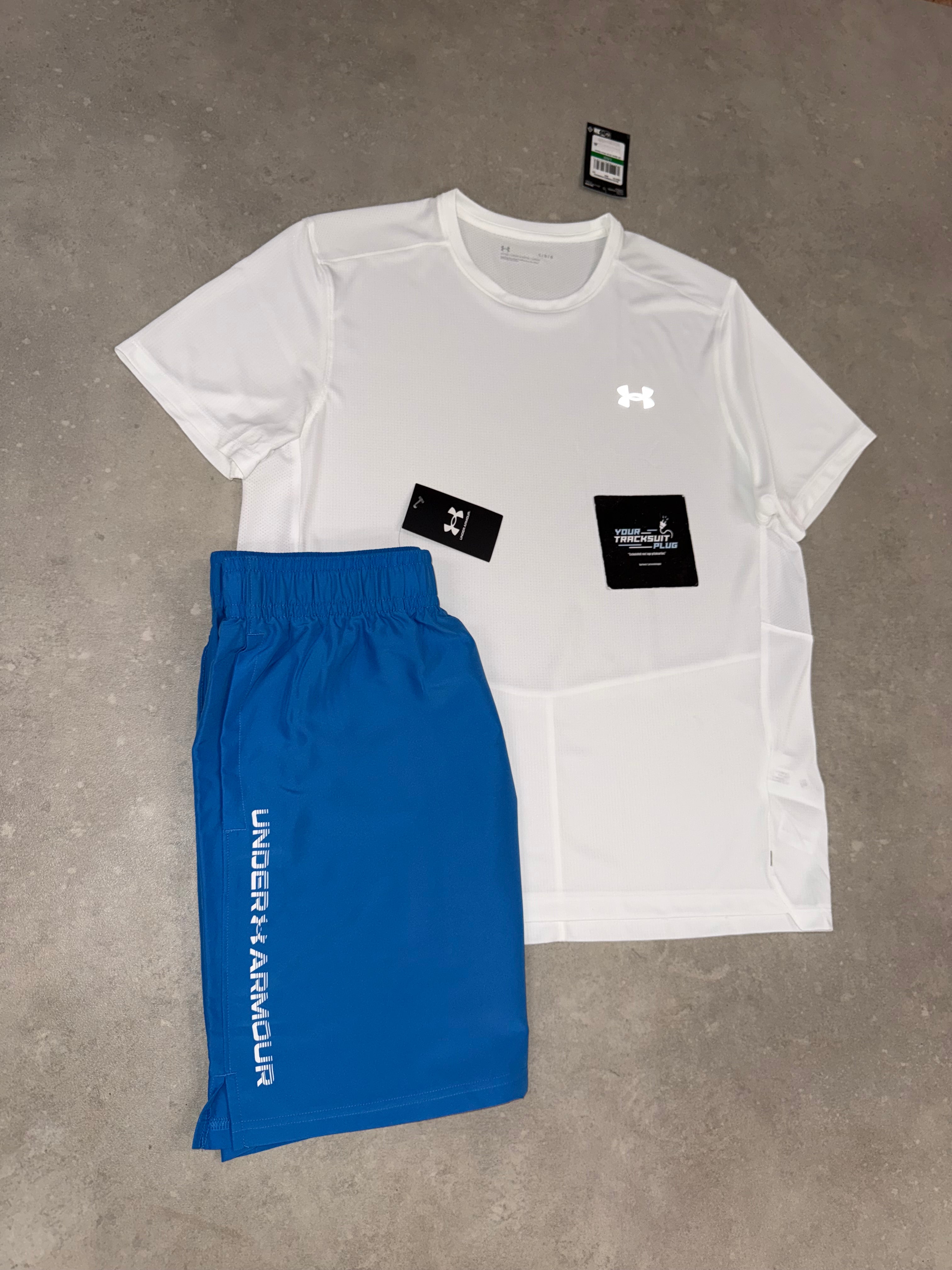 UNDER ARMOUR BLUE & WHITE // SUMMER SET