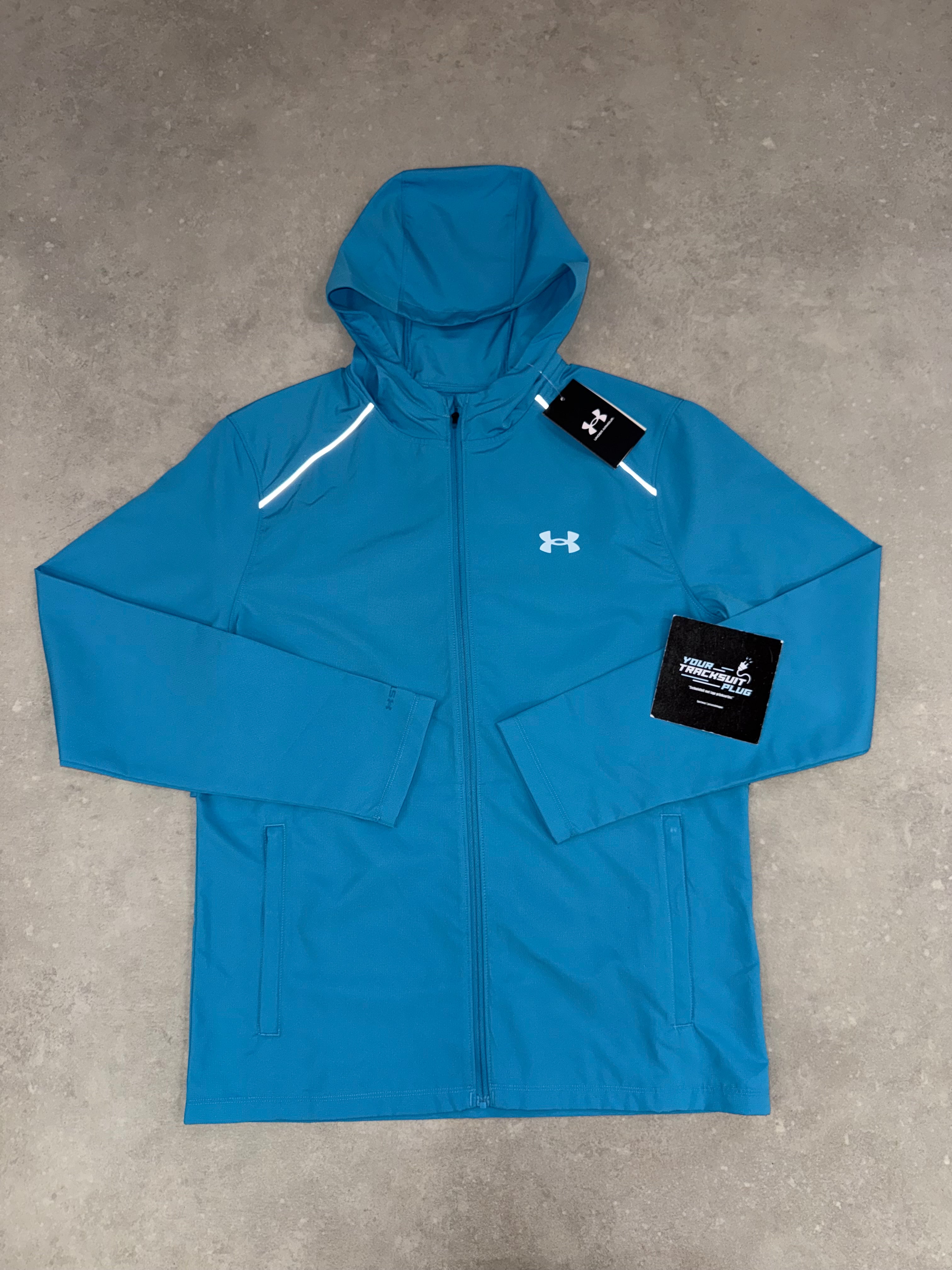 UNDER ARMOUR TRACKSUIT // BLACK & BLUE