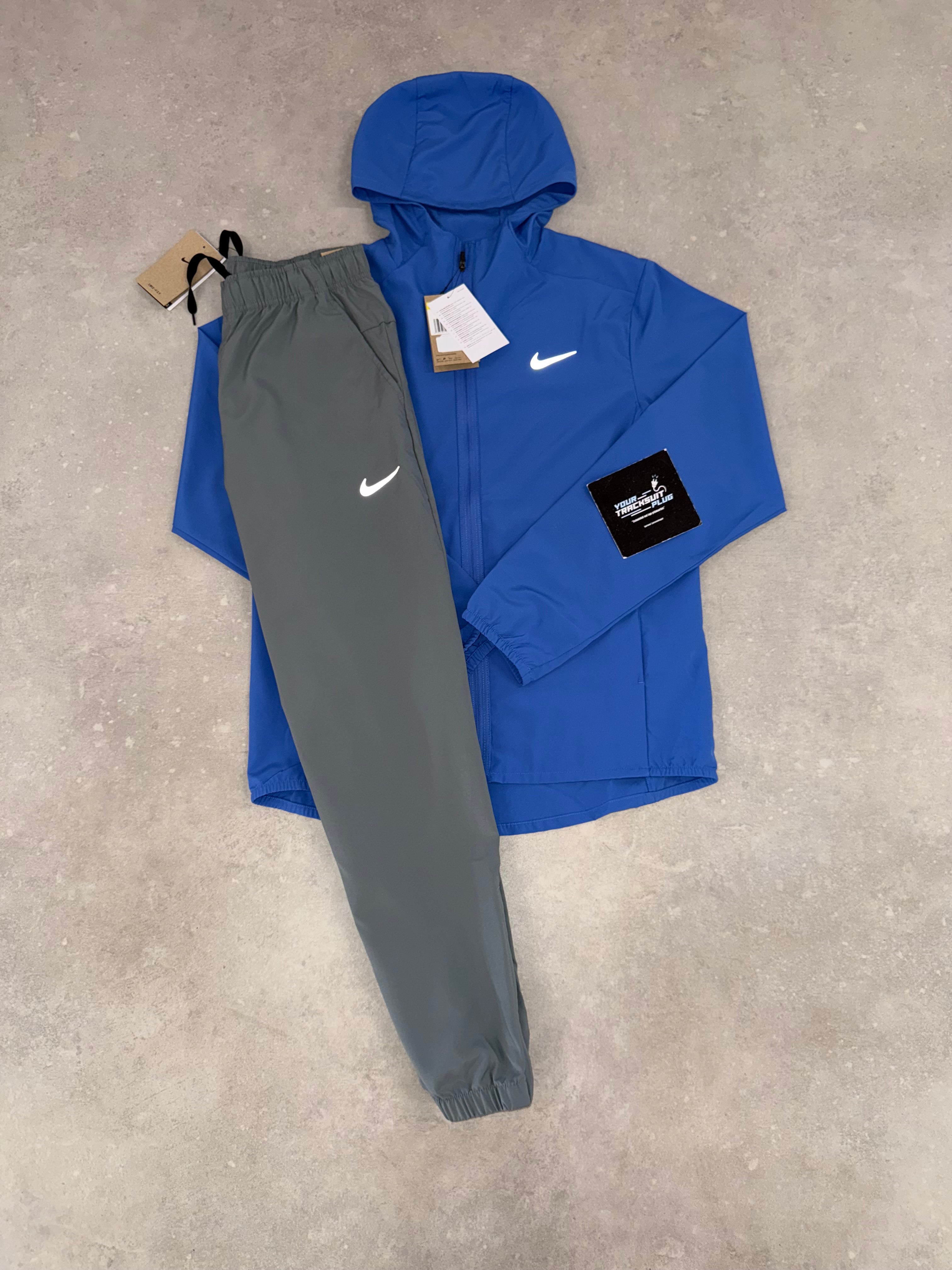 NIKE TRACKSUIT // BLUE & GREY
