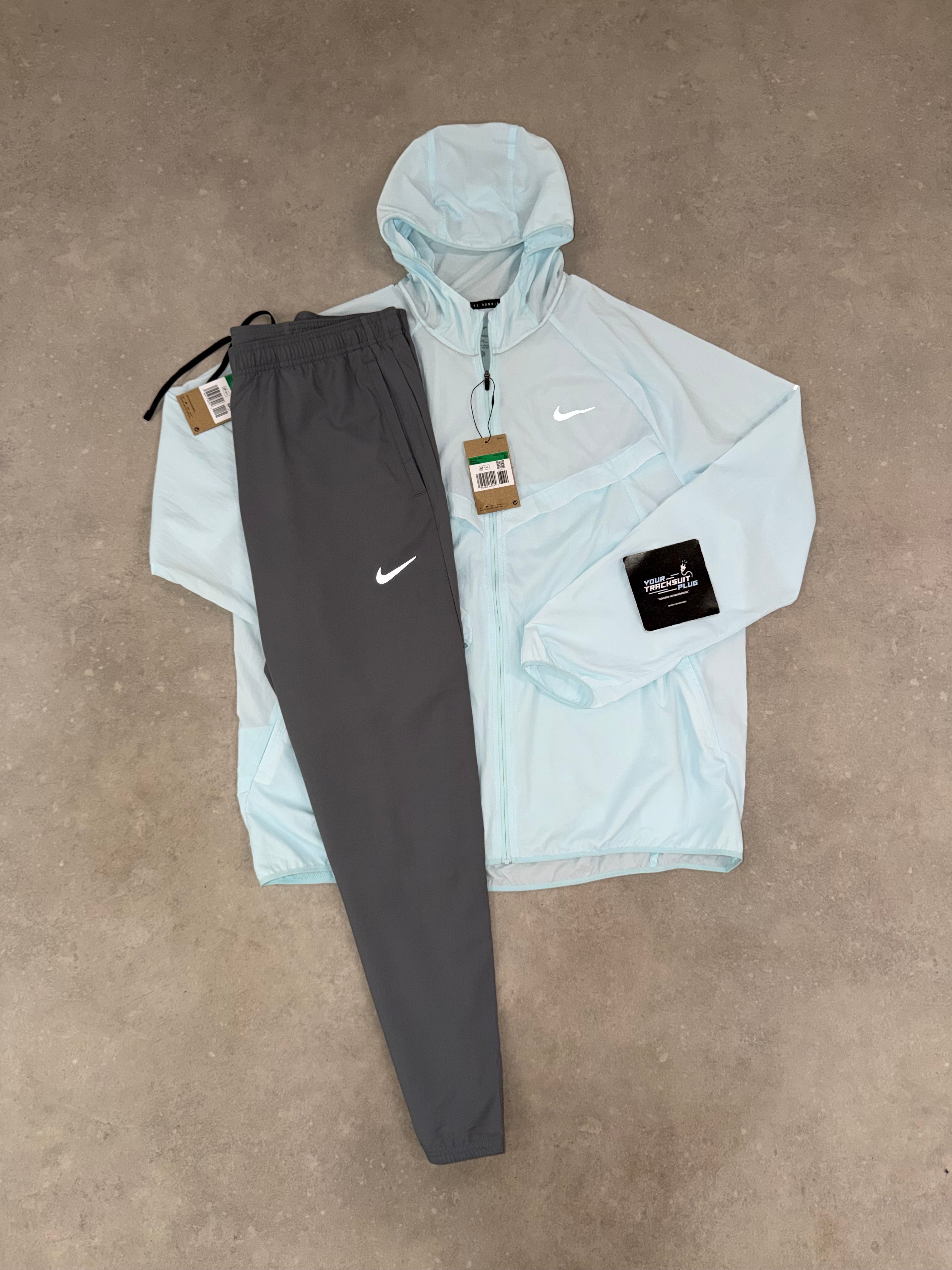 NIKE ICE BLUE & GREY TRACKSUIT // LIMITED EDITION