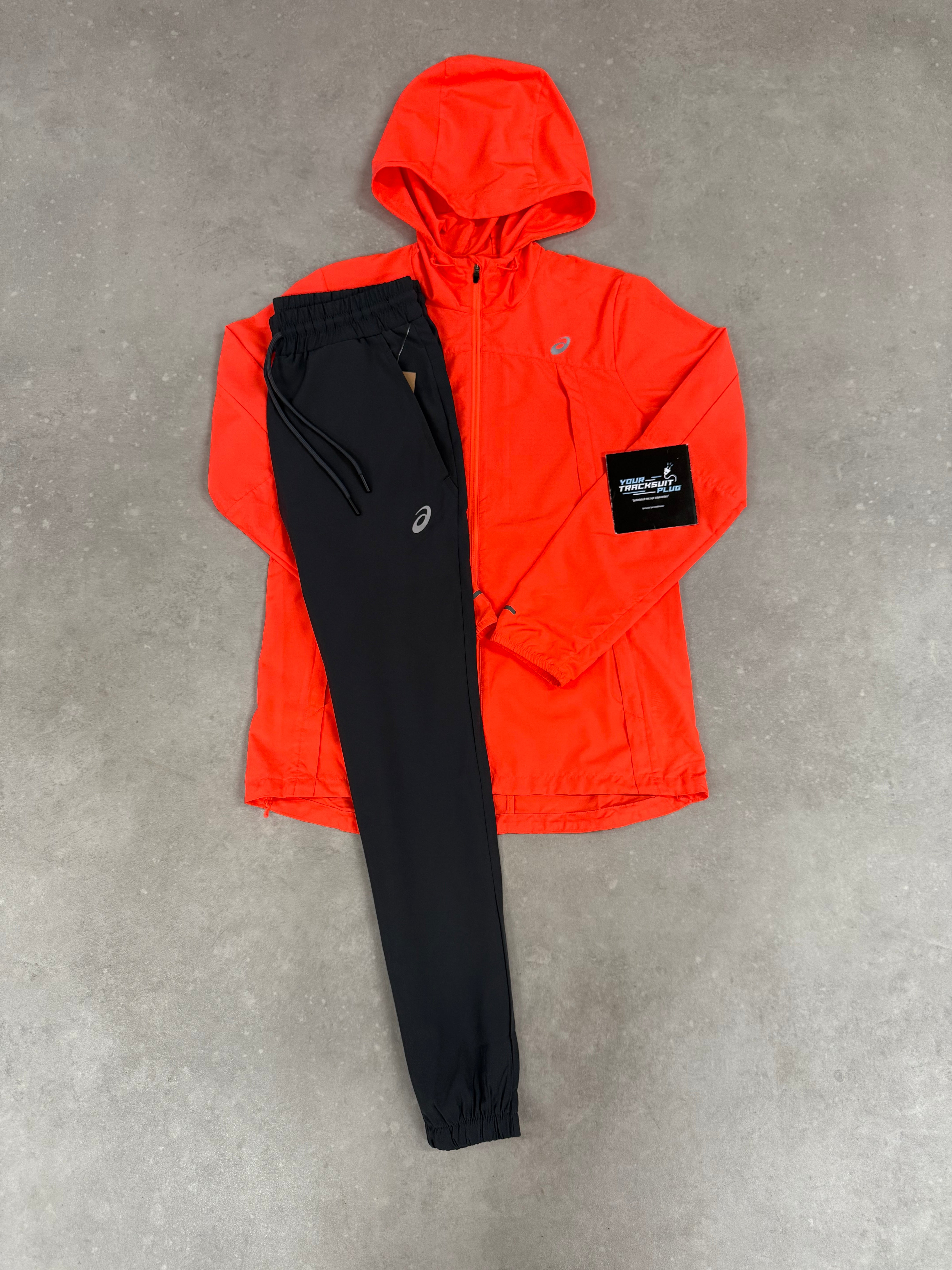 ASICS TRACKSUIT CORAL & GREY // VERY EXCLUSIVE