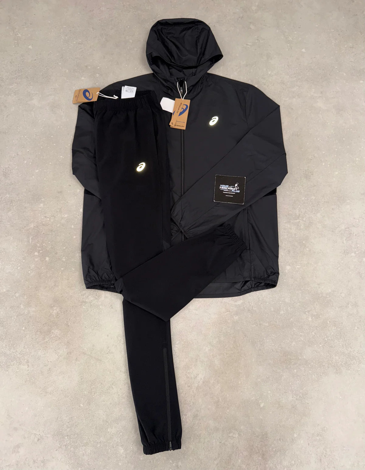 ASICS TRACKSUIT BLACK