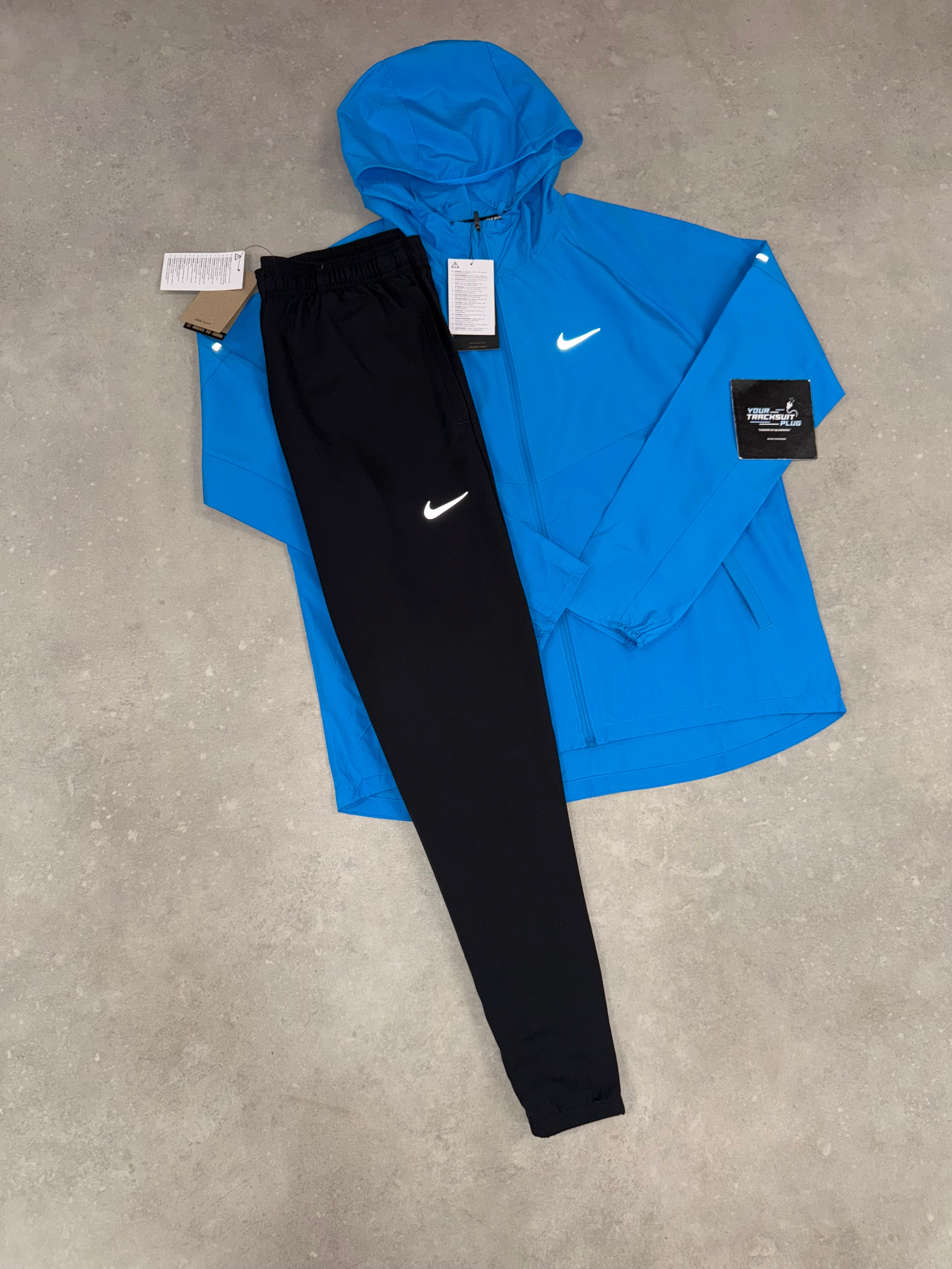 NIKE MILER TRACKSUIT BLUE & BLACK