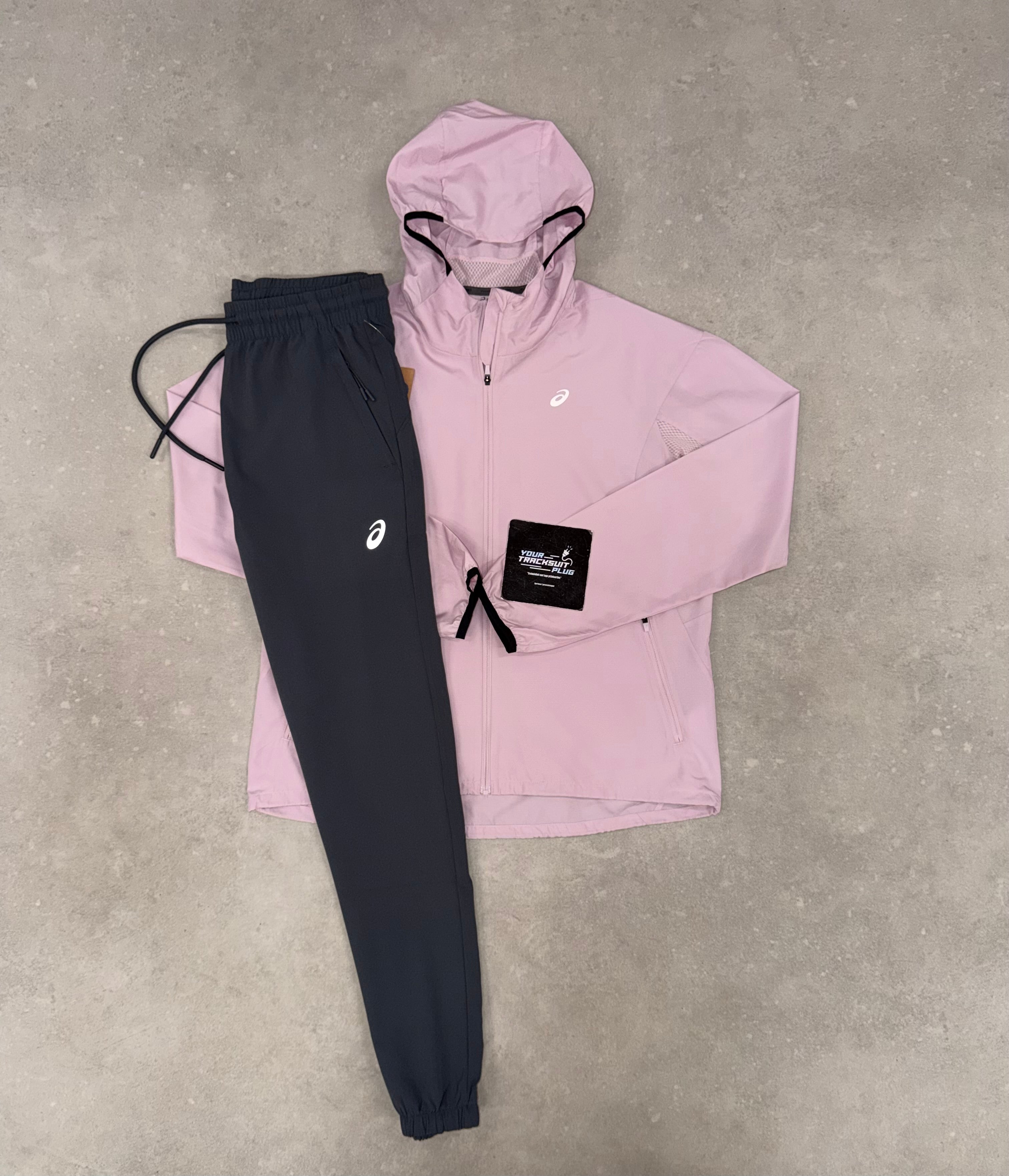 ASICS PINK & GREY TRACKSUIT // LIMITED EDITION