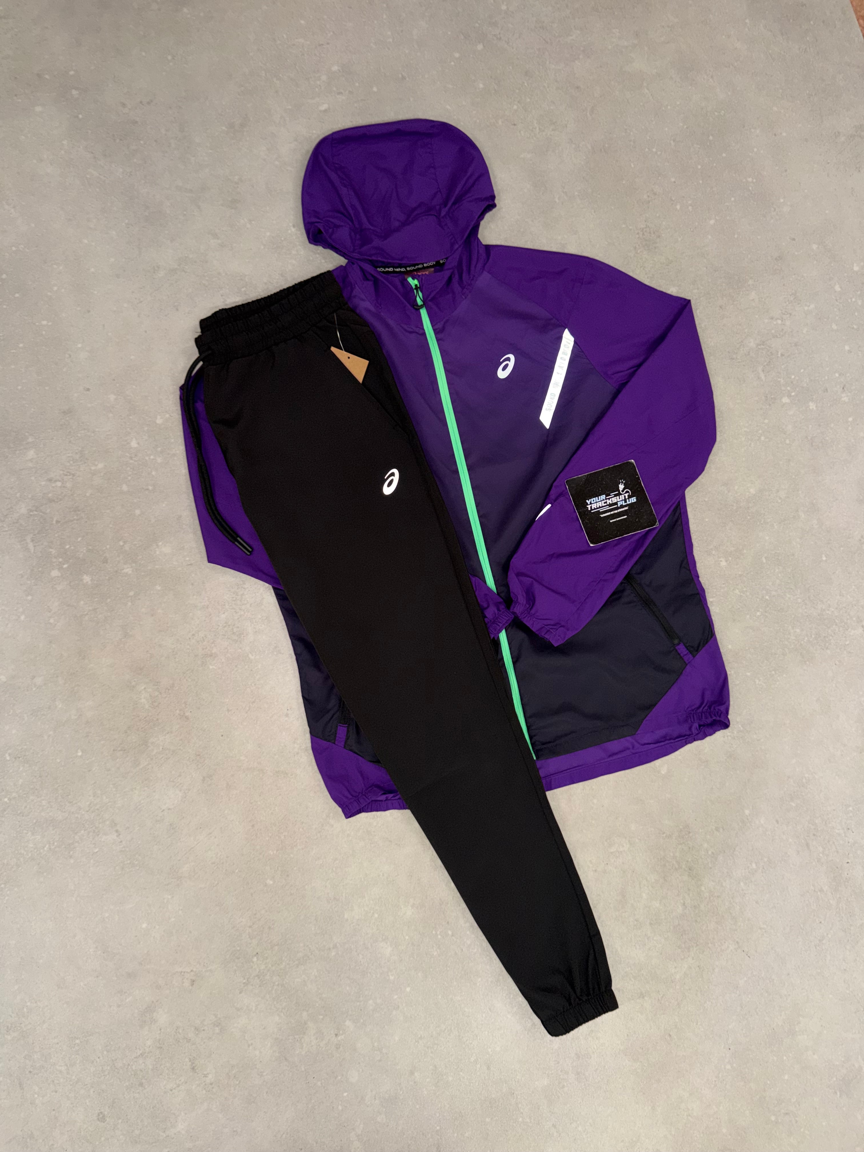 ASICS LITE SHOW PURPLE TRACKSUIT // MOST EXCLUSIVE