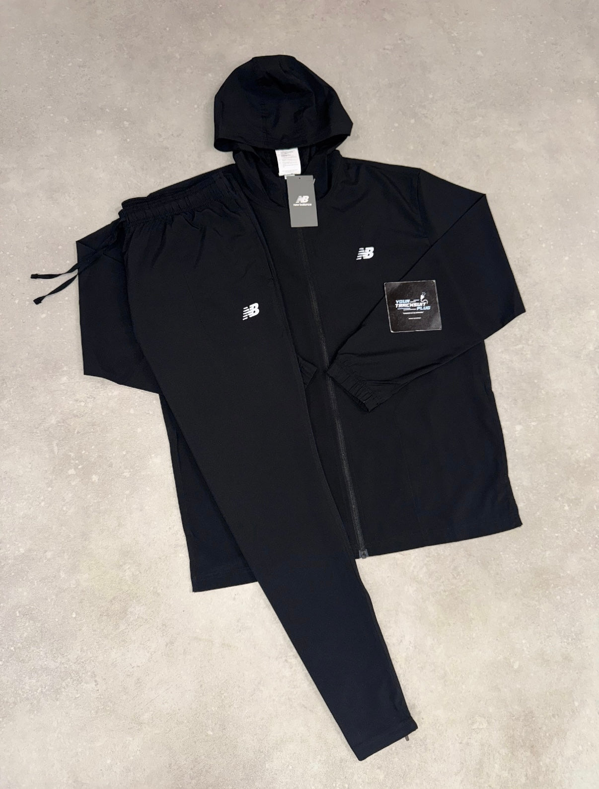 NEW BALANCE TRACKSUIT BLACK