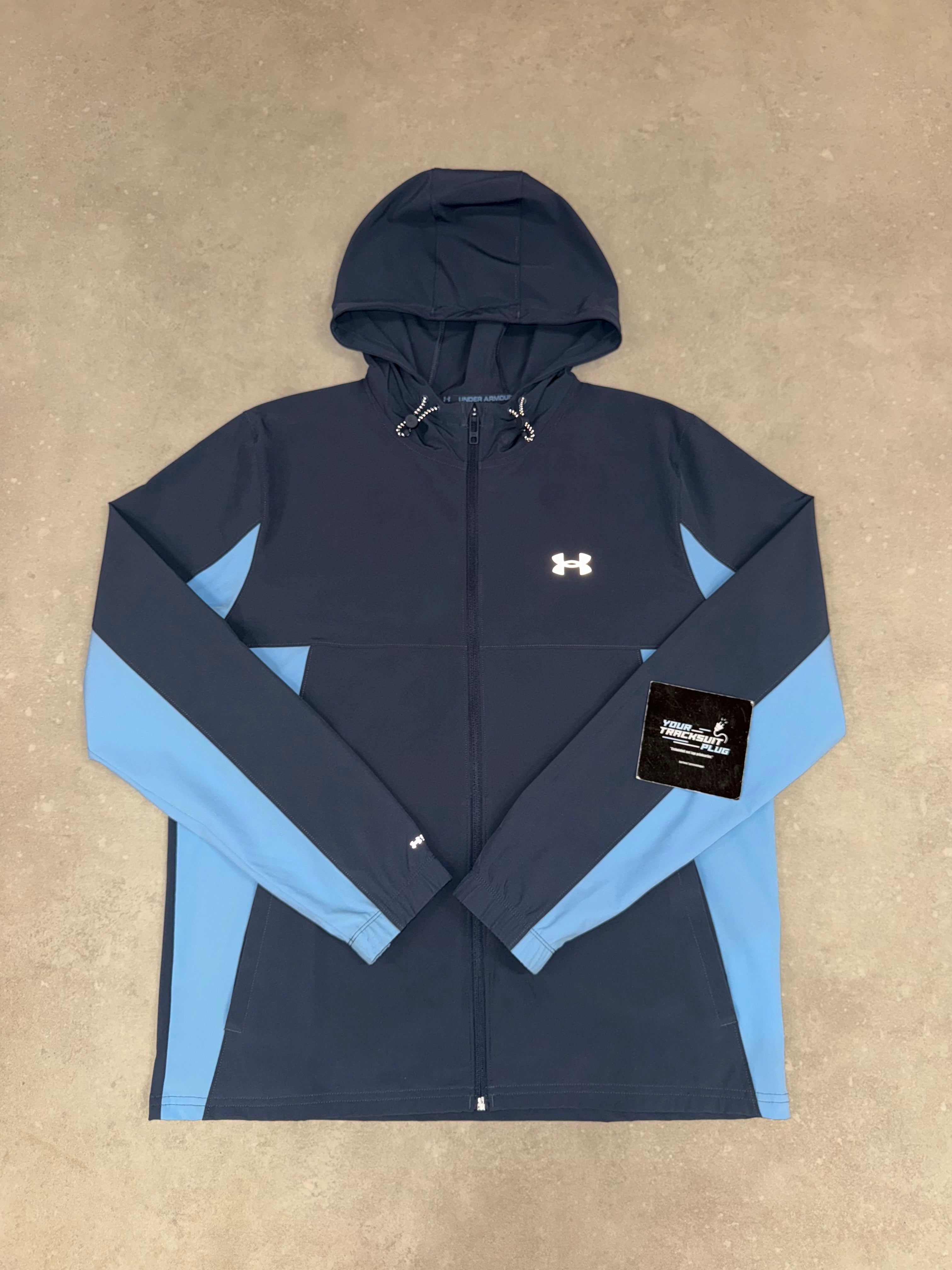 UNDER ARMOUR TRACKSUIT BLUE // THE LATEST