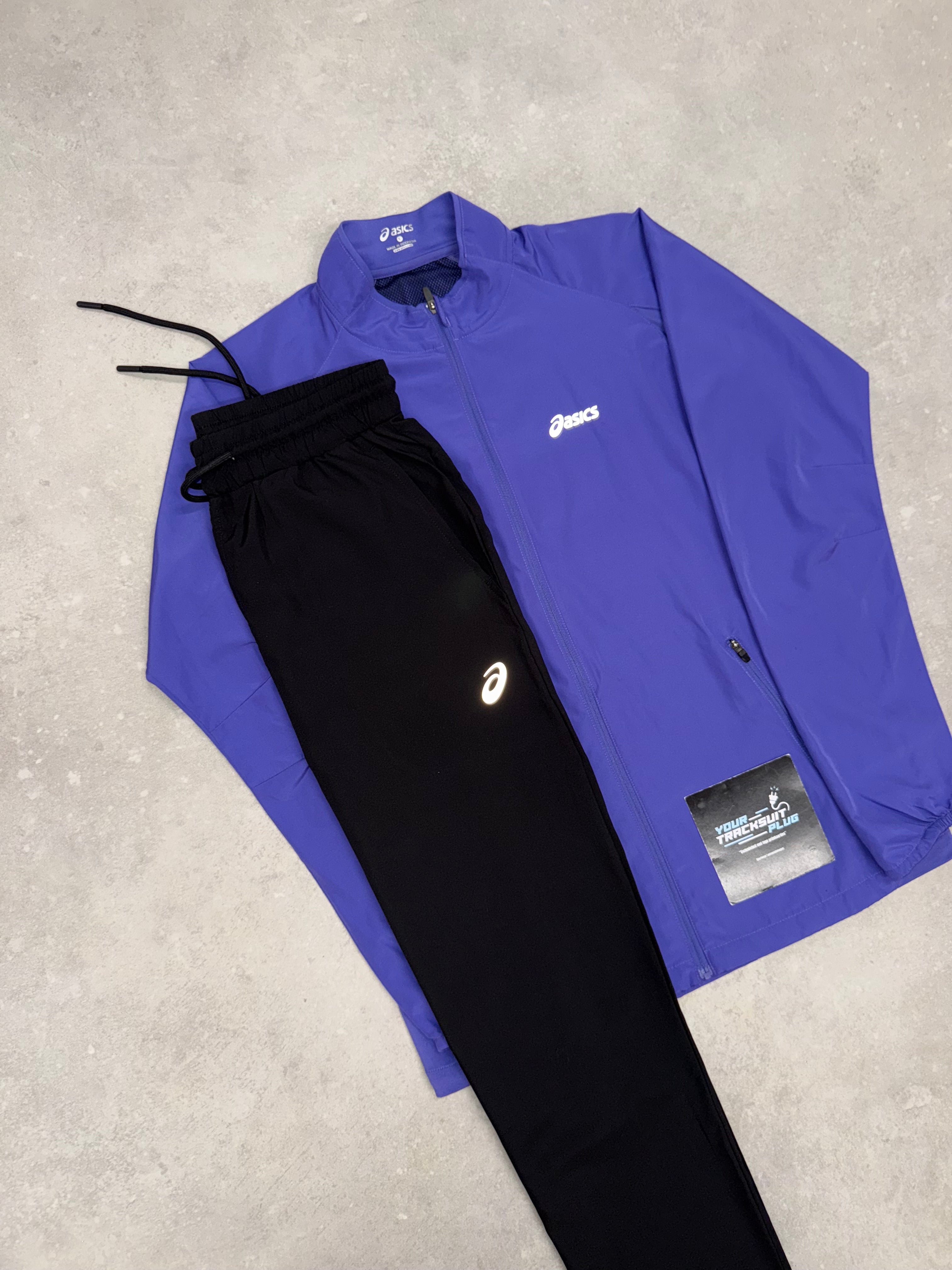 ASICS PURPLE TRACKSUIT // EXCLUSIVE
