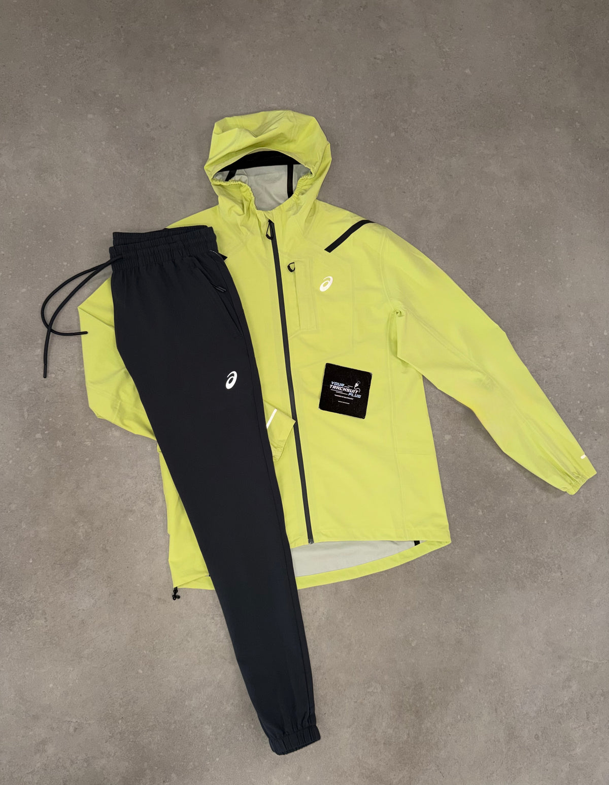 ASICS SOFT-SHELL YELLOW & GREY // EXCLUSIVE EDITION