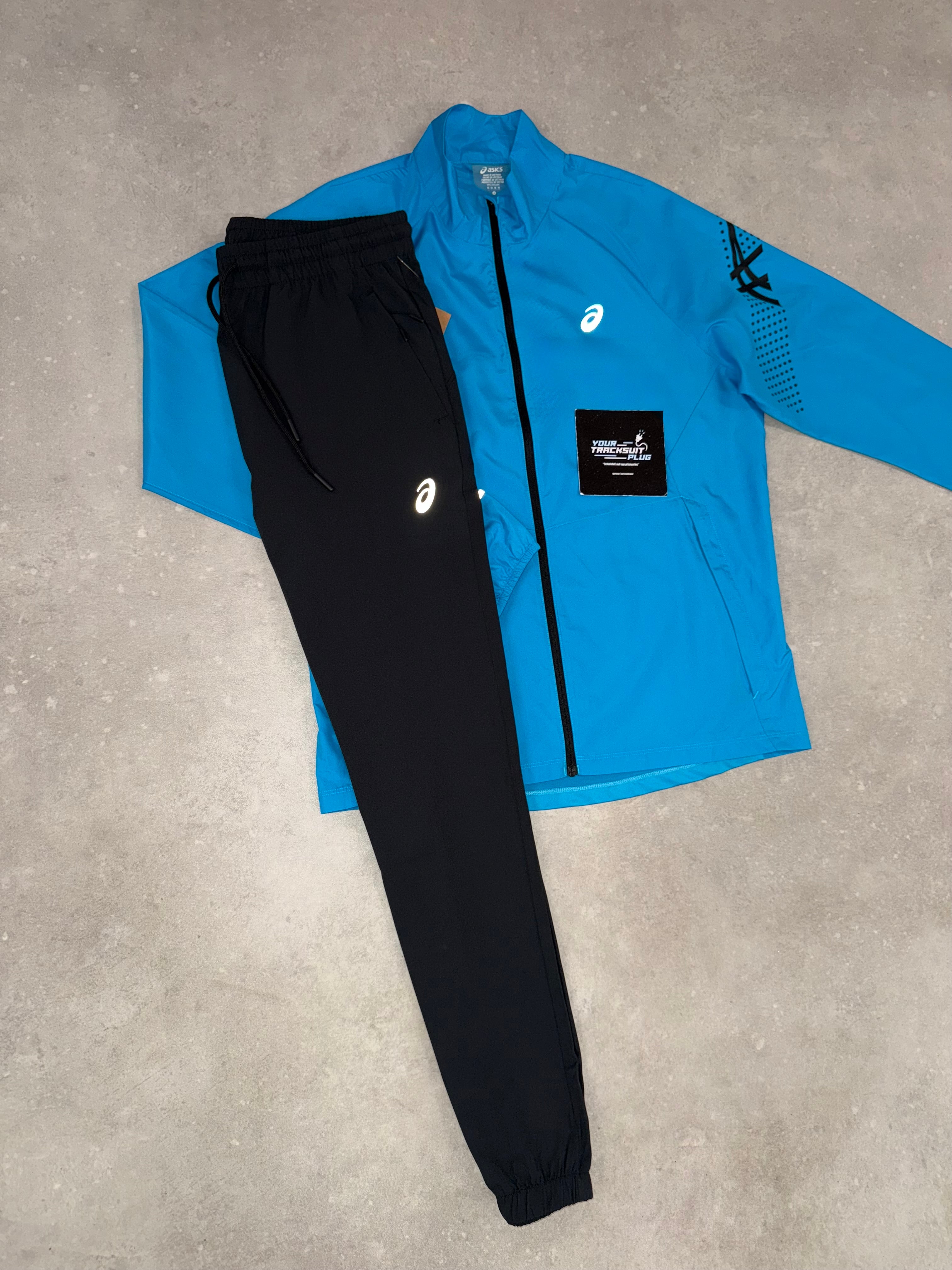 ASICS TRACKSUIT BLUE & BLACK // LIMITED EDITION