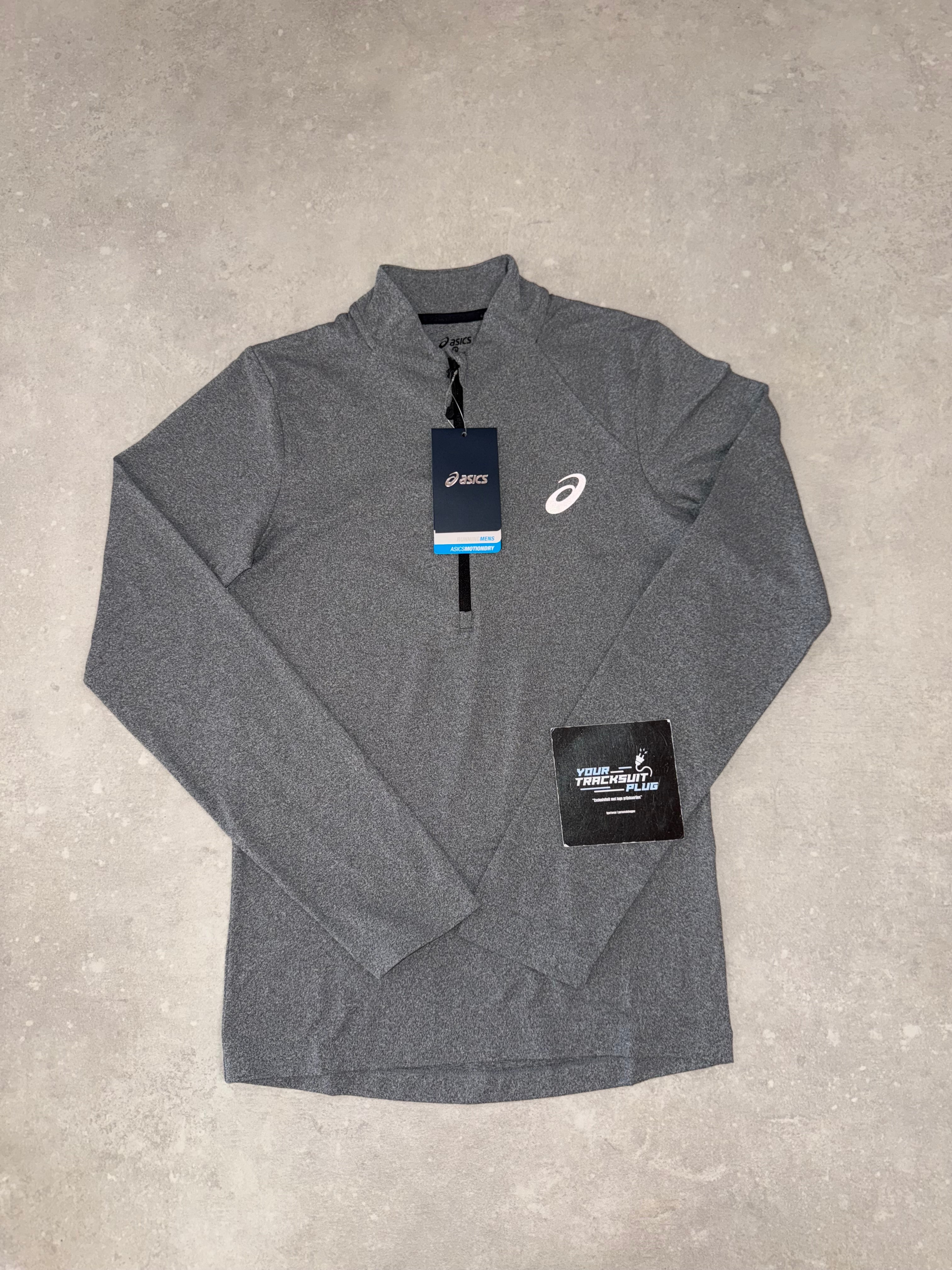 ASICS TRACKSUIT GREY ON GREY