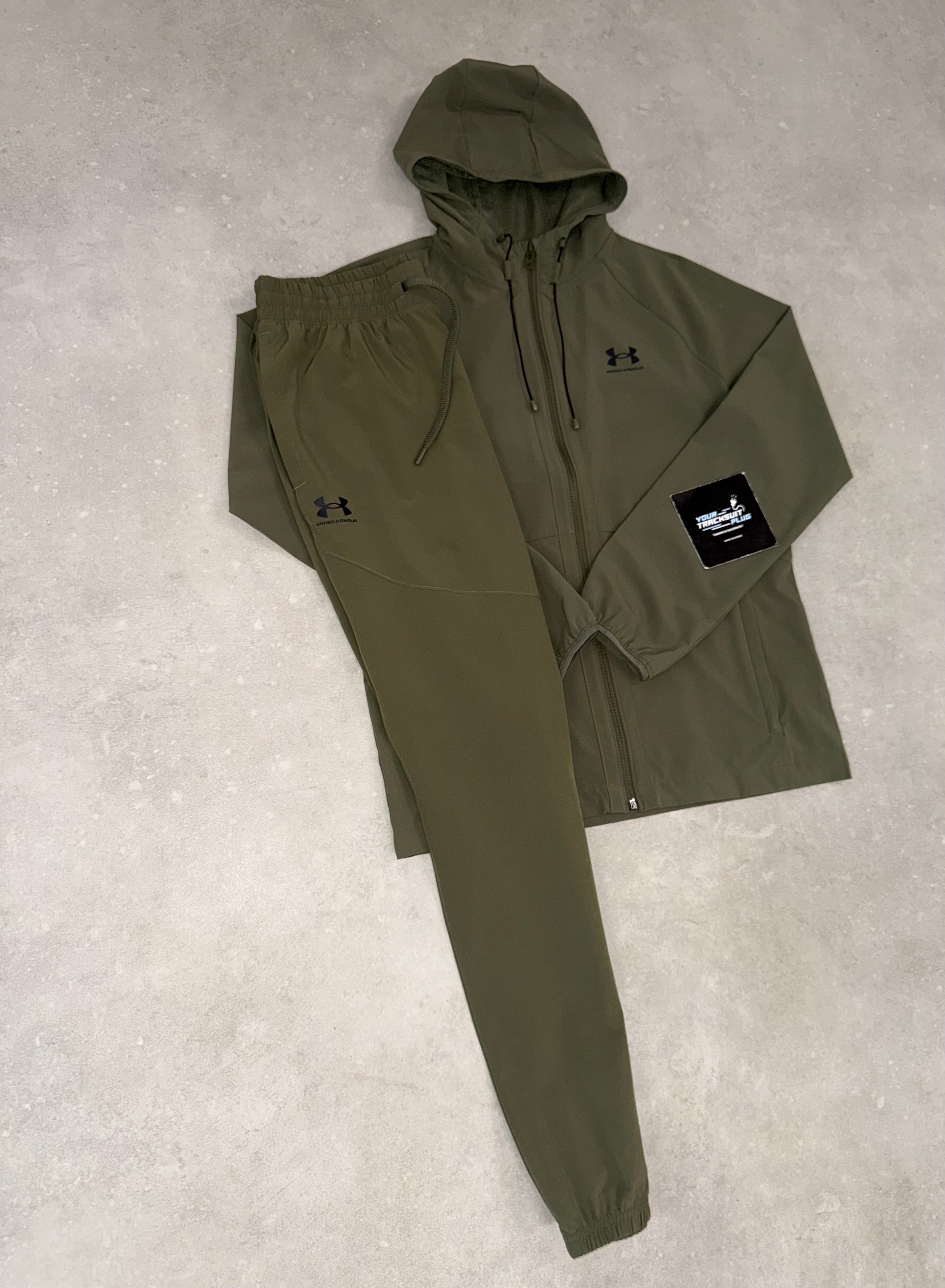 UNDER ARMOUR TRACKSUIT GREEN