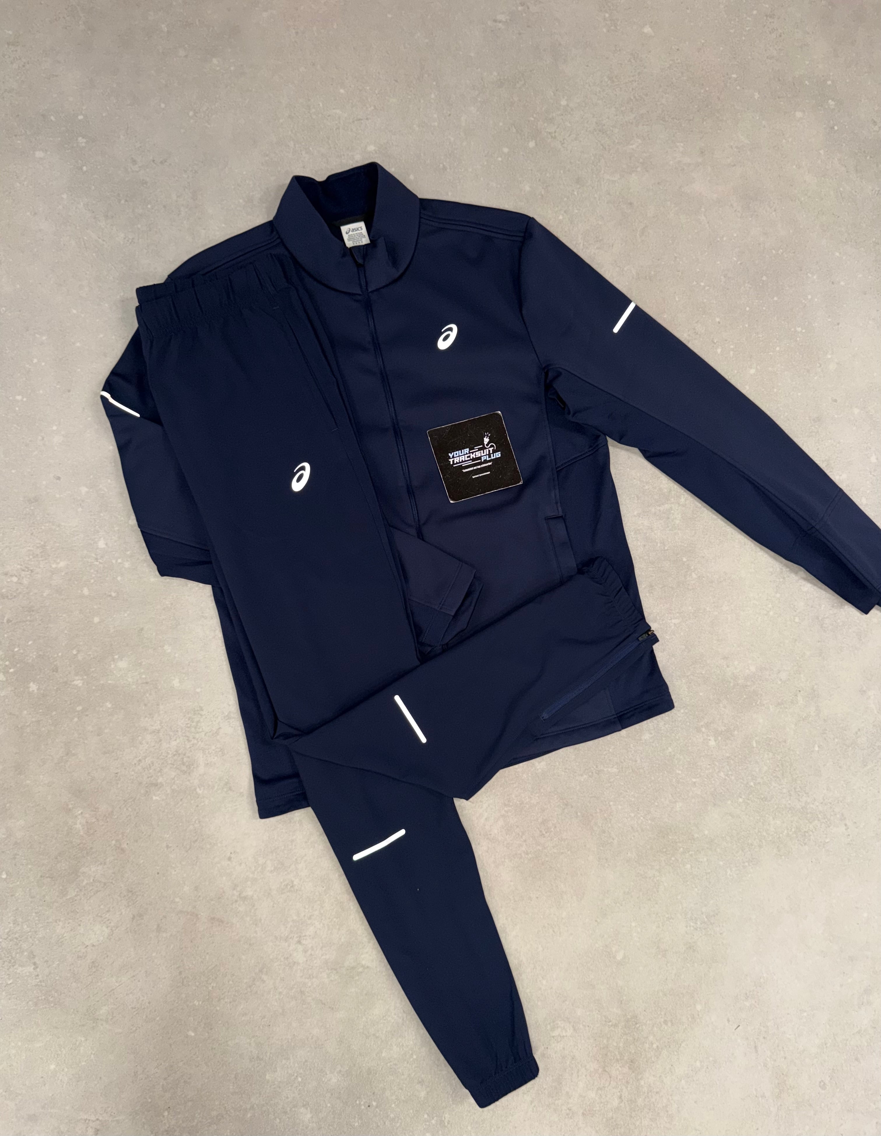 ASICS NAVY BLUE TRACKSUIT // LIMITED EDITION