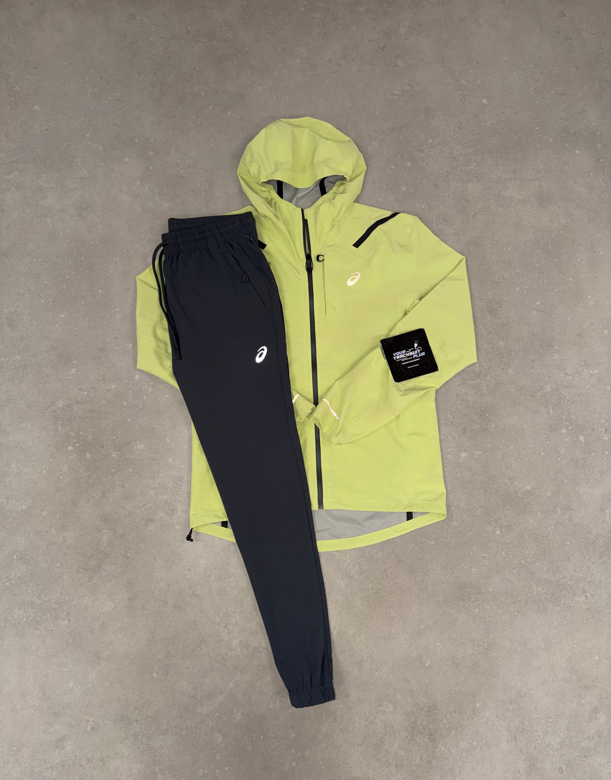 ASICS SOFT-SHELL YELLOW & GREY // EXCLUSIVE EDITION