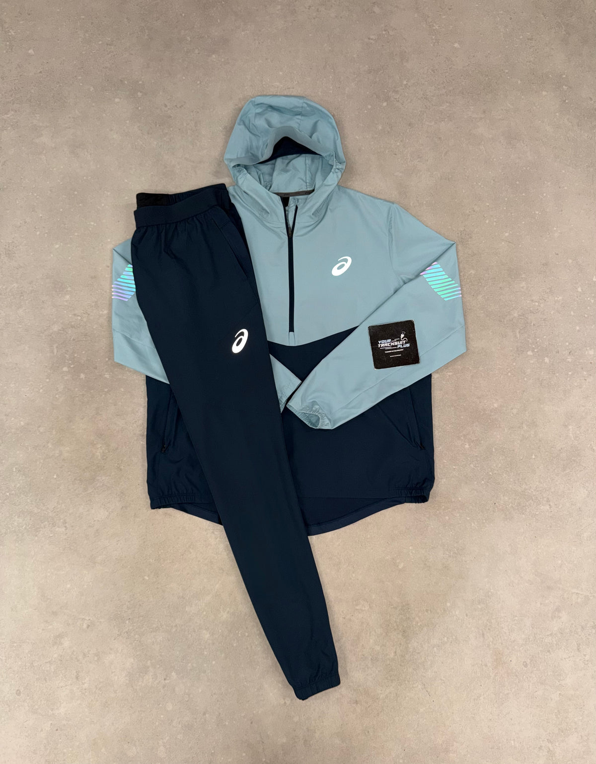 ASICS BLUE TRACKSUIT // MOST EXCLUSIVE EDITION