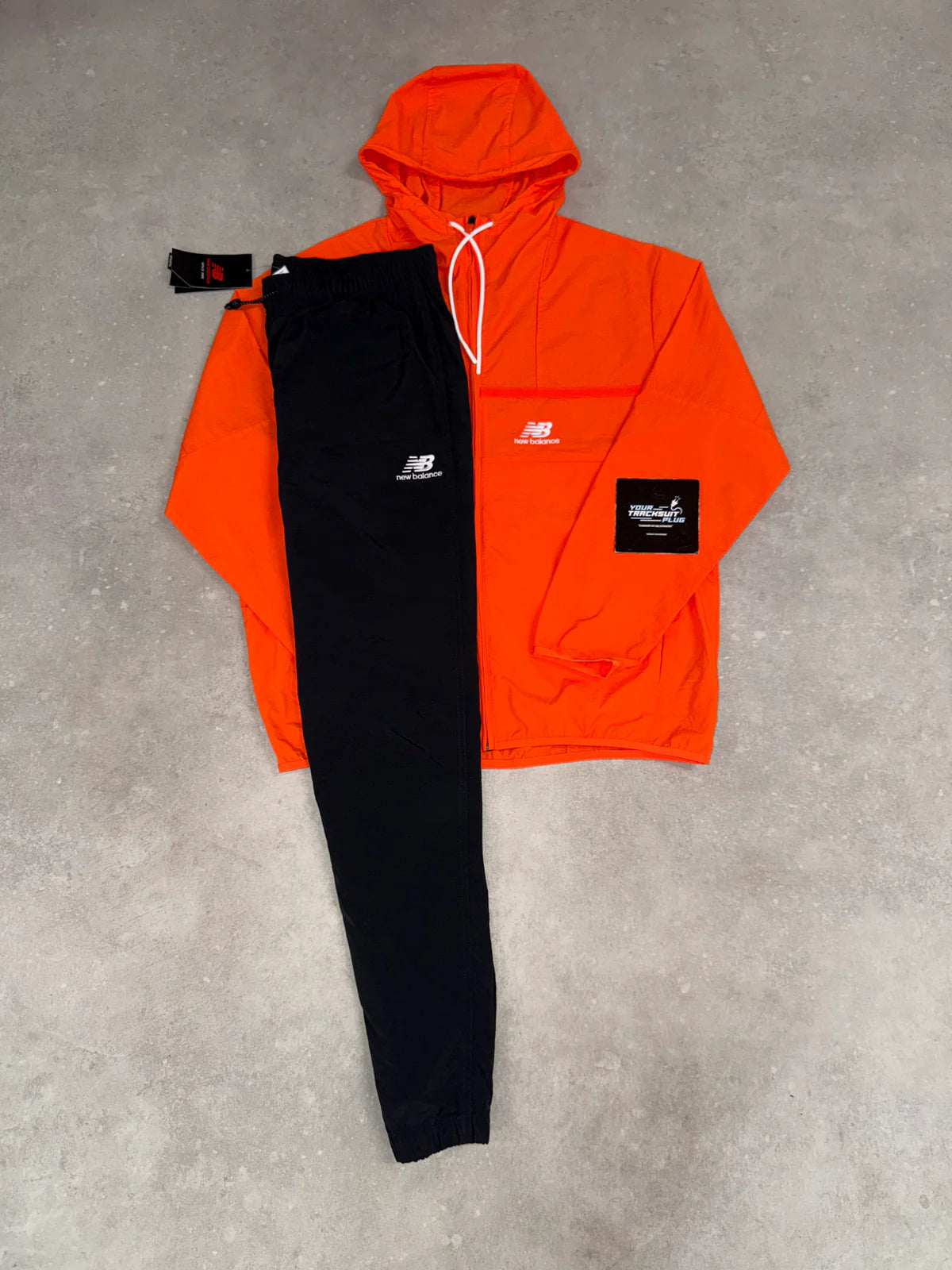 NEW BALANCE TRACKSUIT // ORANGE & BLACK EXCLUSIVE