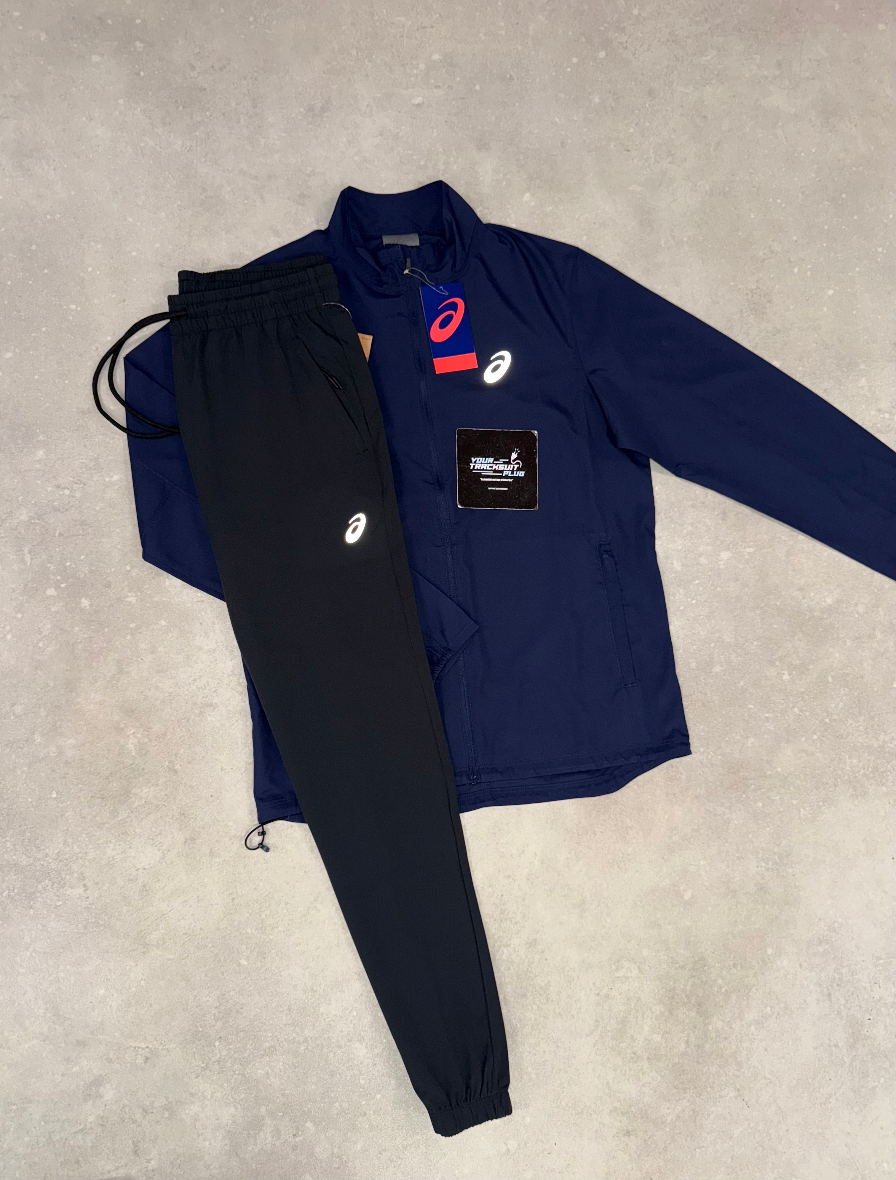 ASICS NAVY BLUE TRACKSUIT // LIMITED EDITION