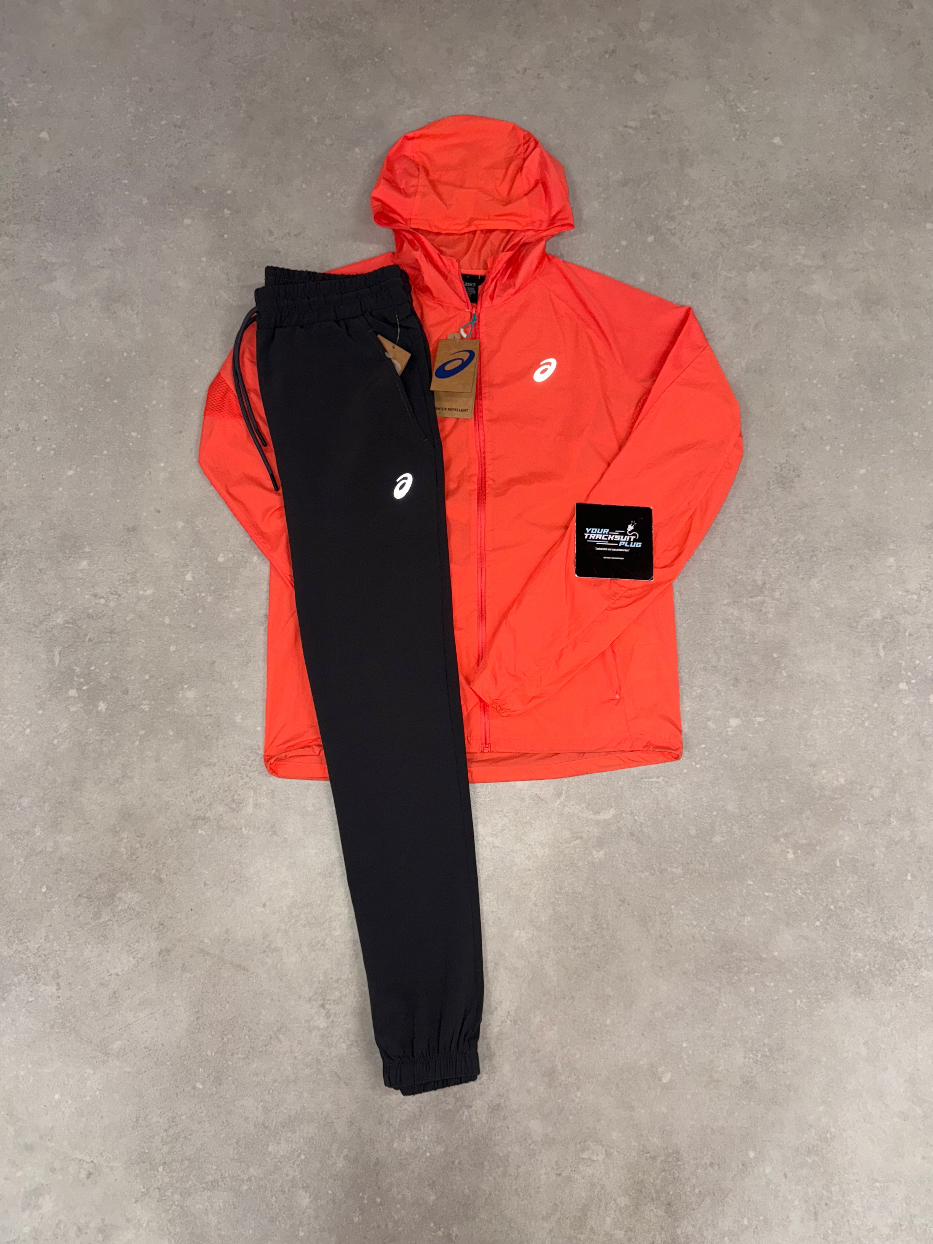 ASICS CORAL & GREY TRACKSUIT // VERY EXCLUSIVE