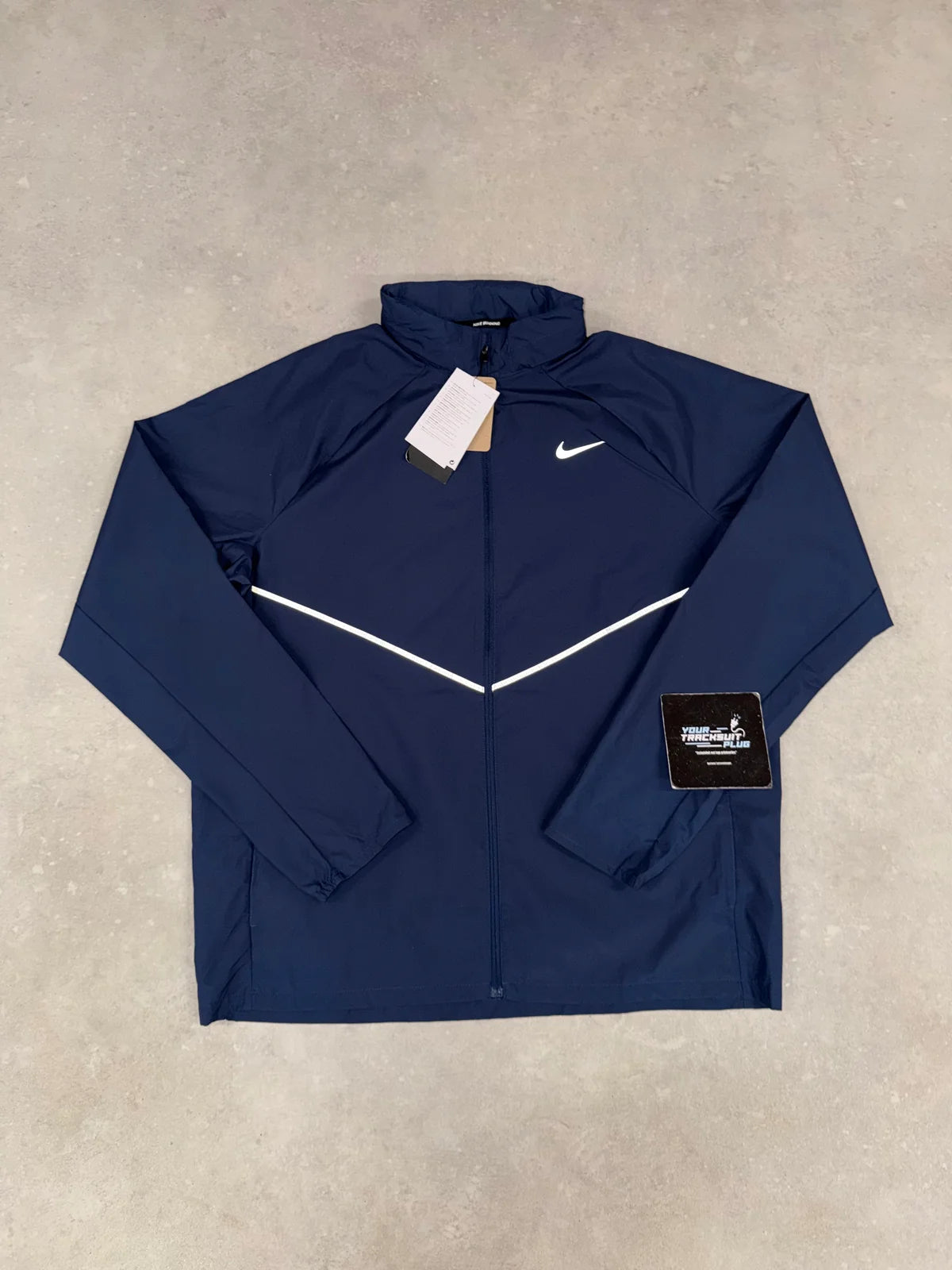 NIKE MILER TRACKSUIT NAVY BLUE & GREY // THE LATEST