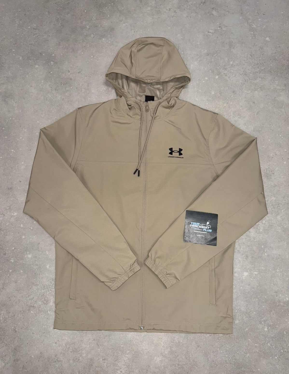 UNDER ARMOUR TRACKSUIT BEIGE